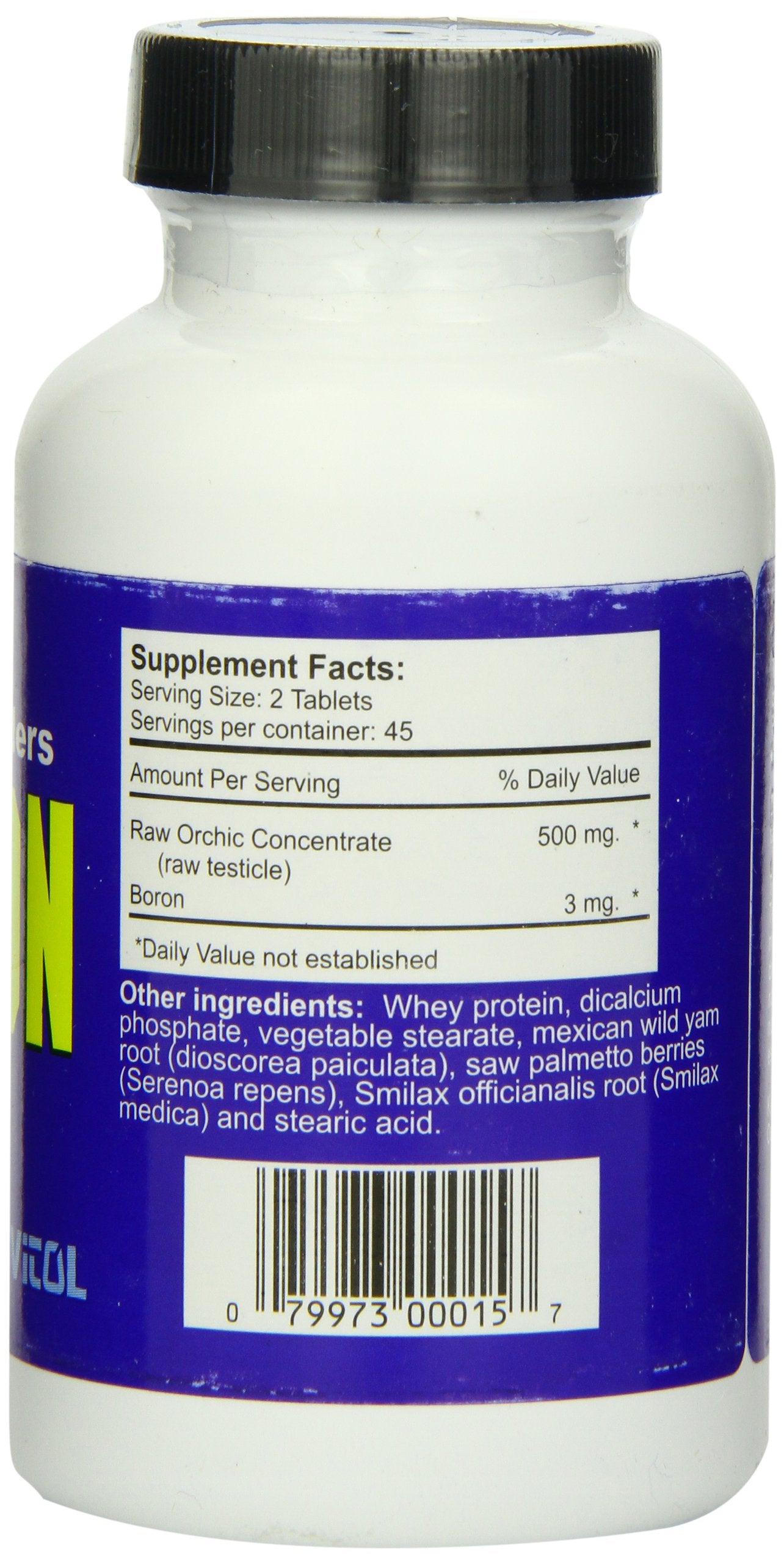 Vitol Body Builders Testron Tablets, 90 Count