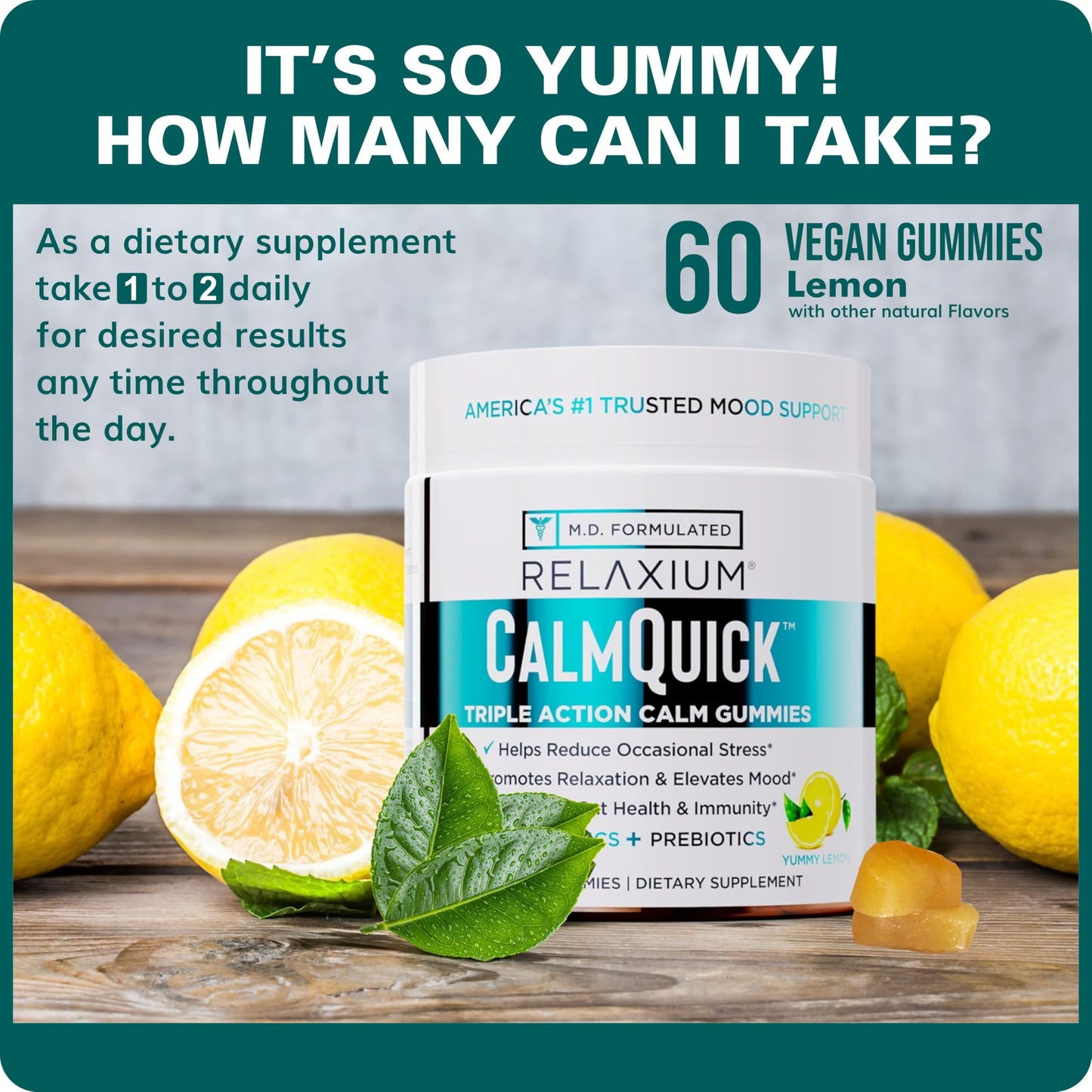 Relaxium Calm Gummies 60 Count