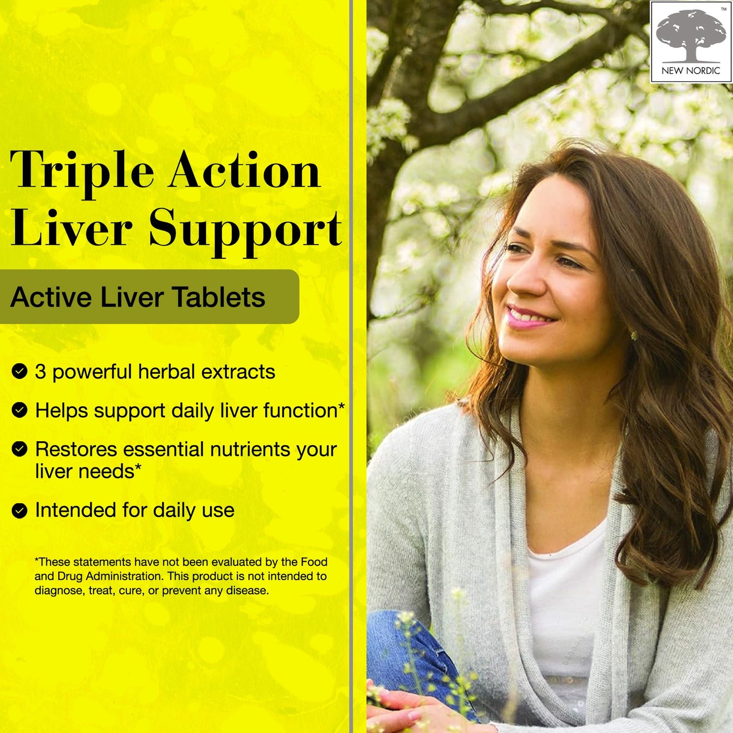 NEW NORDIC Active Liver, 30 Tablets