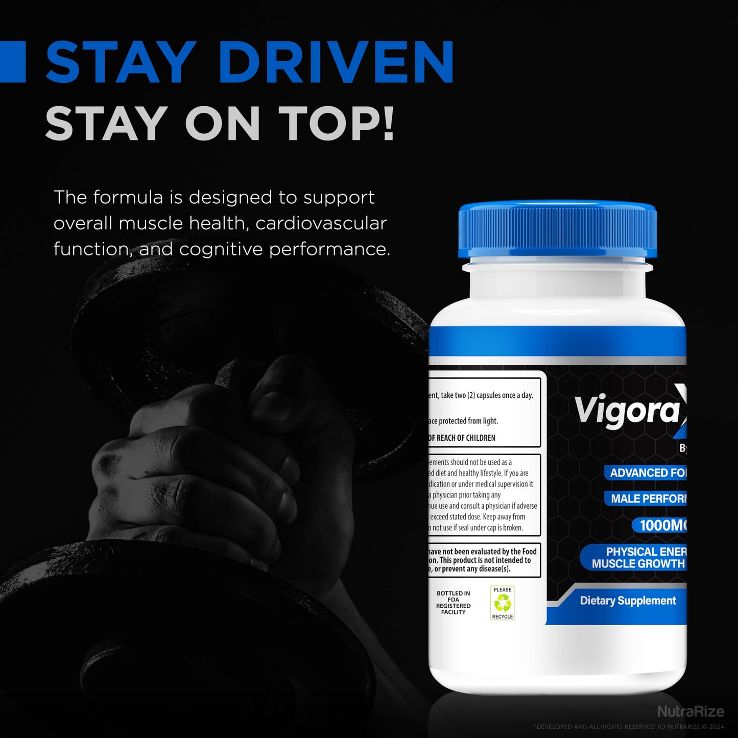 NutraRize Vigora XL Capsules, 60 Count