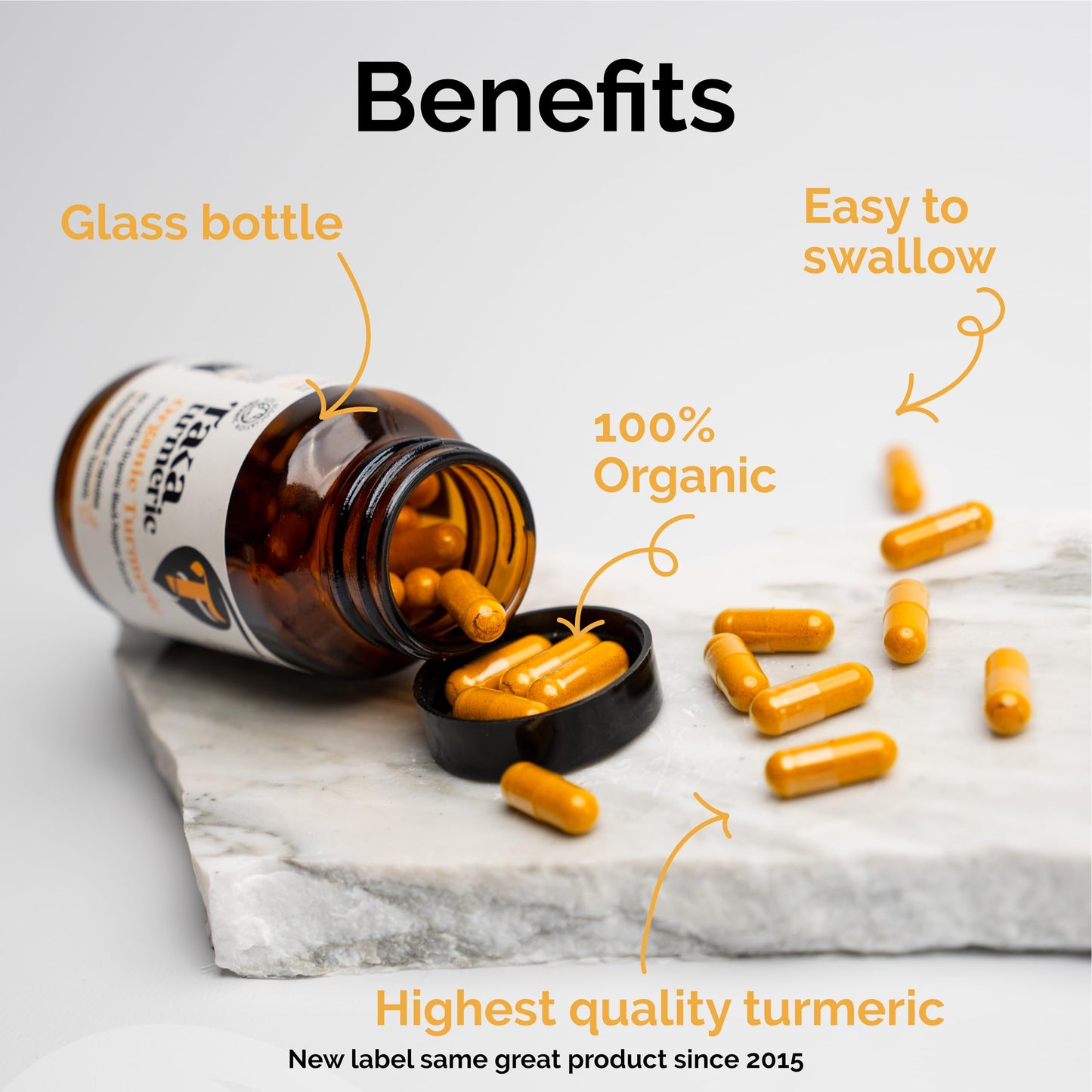 Taka Turmeric Turmeric & Black Pepper Extract 60 Capsules