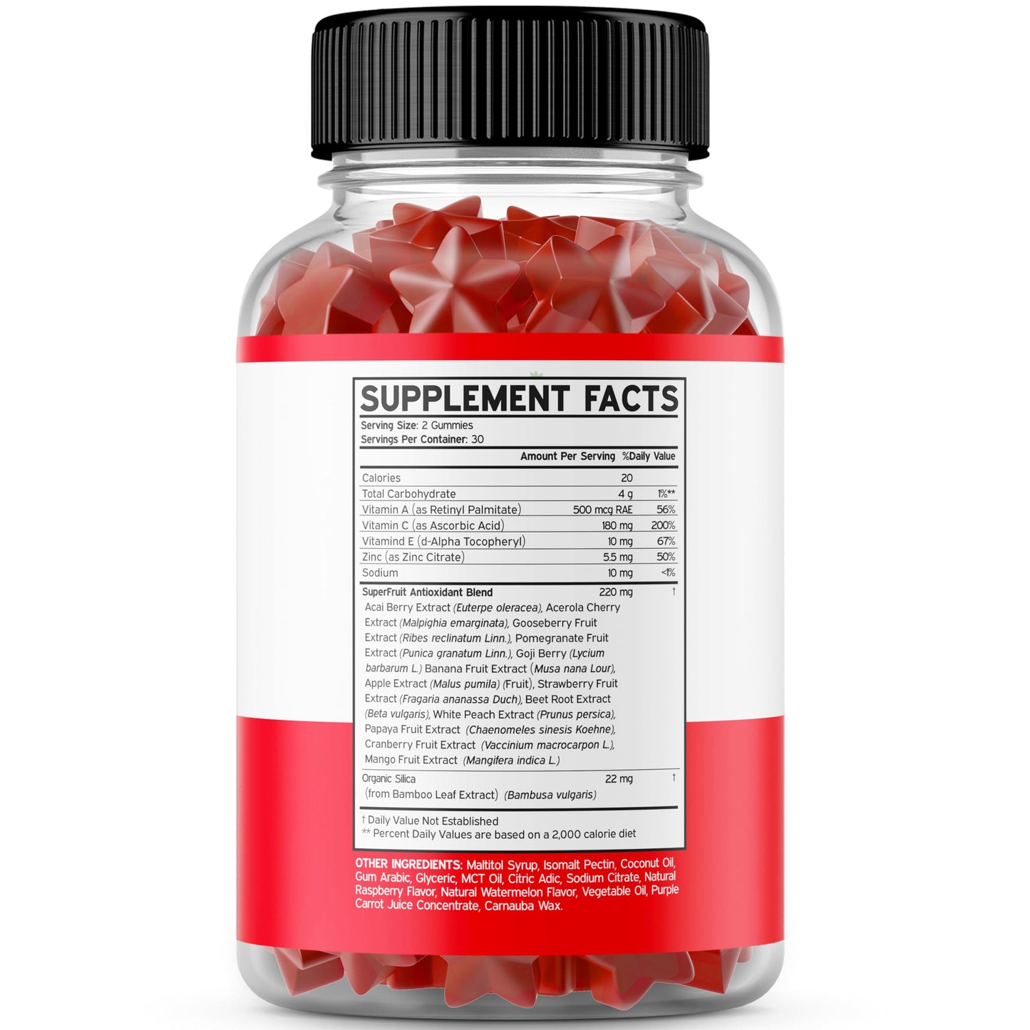 DORADO NUTRITION Fruit and Veggies Supplement 120 Gummies