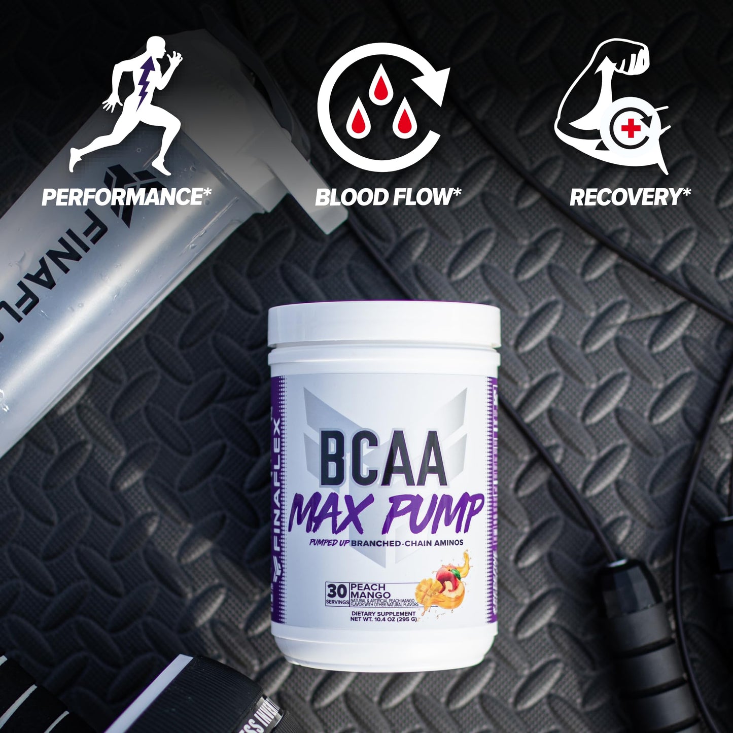 FINAFLEX BCAA MAX PUMP Powder 10.4 oz