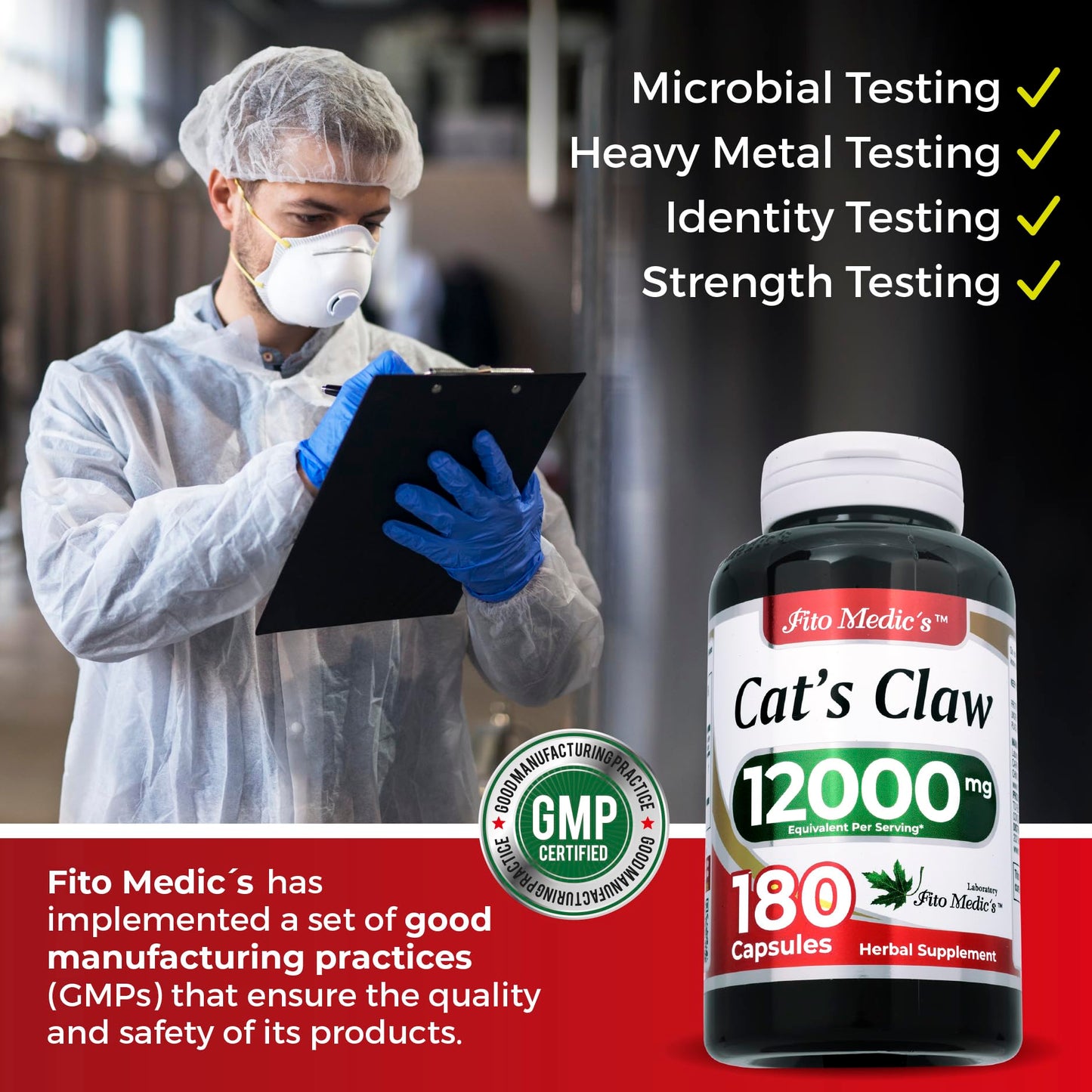 FITO MEDIC'S Cats Claw Capsule 1 Count