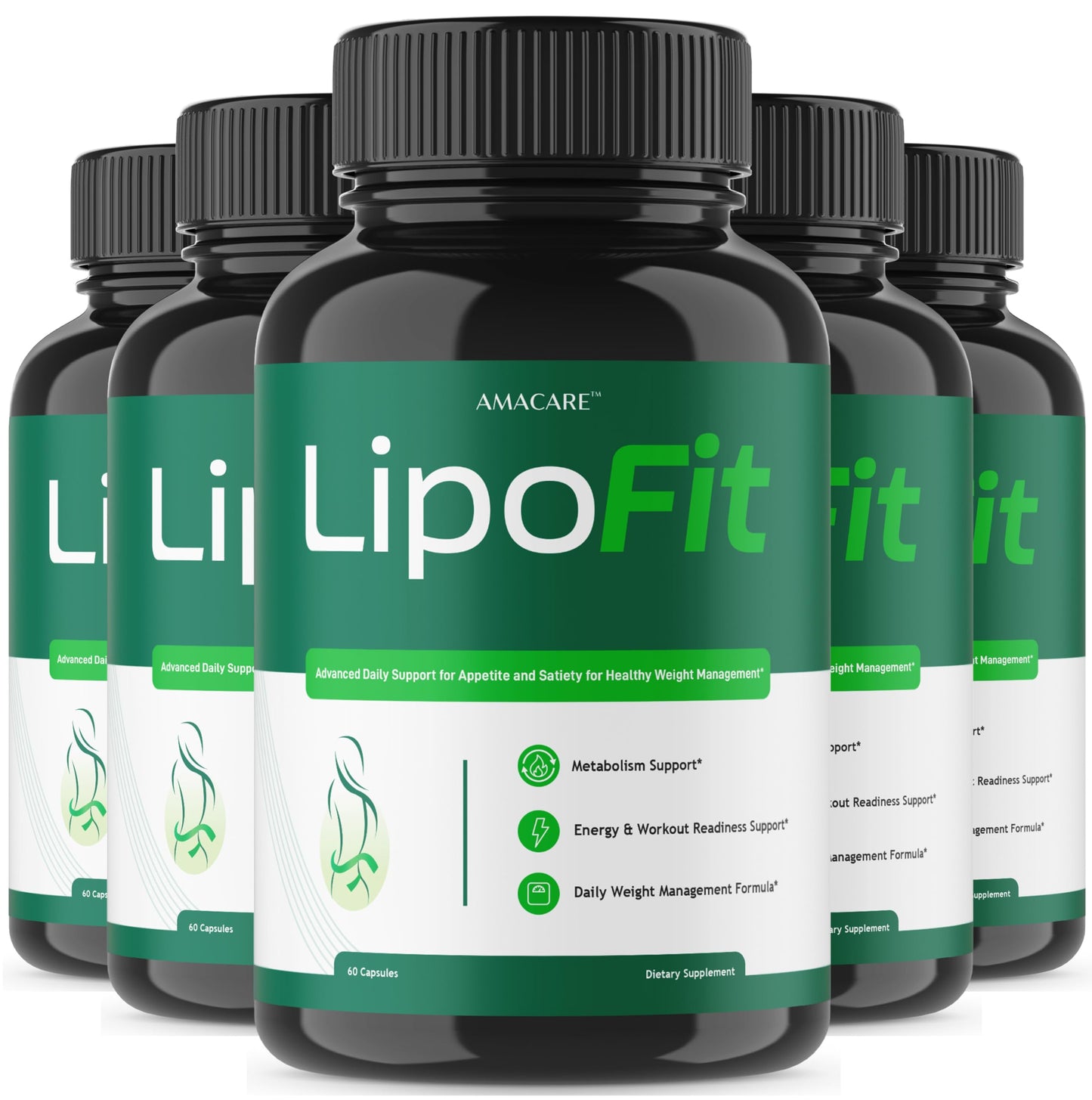 AMACARE Lipo Fit Capsules 300 Capsules