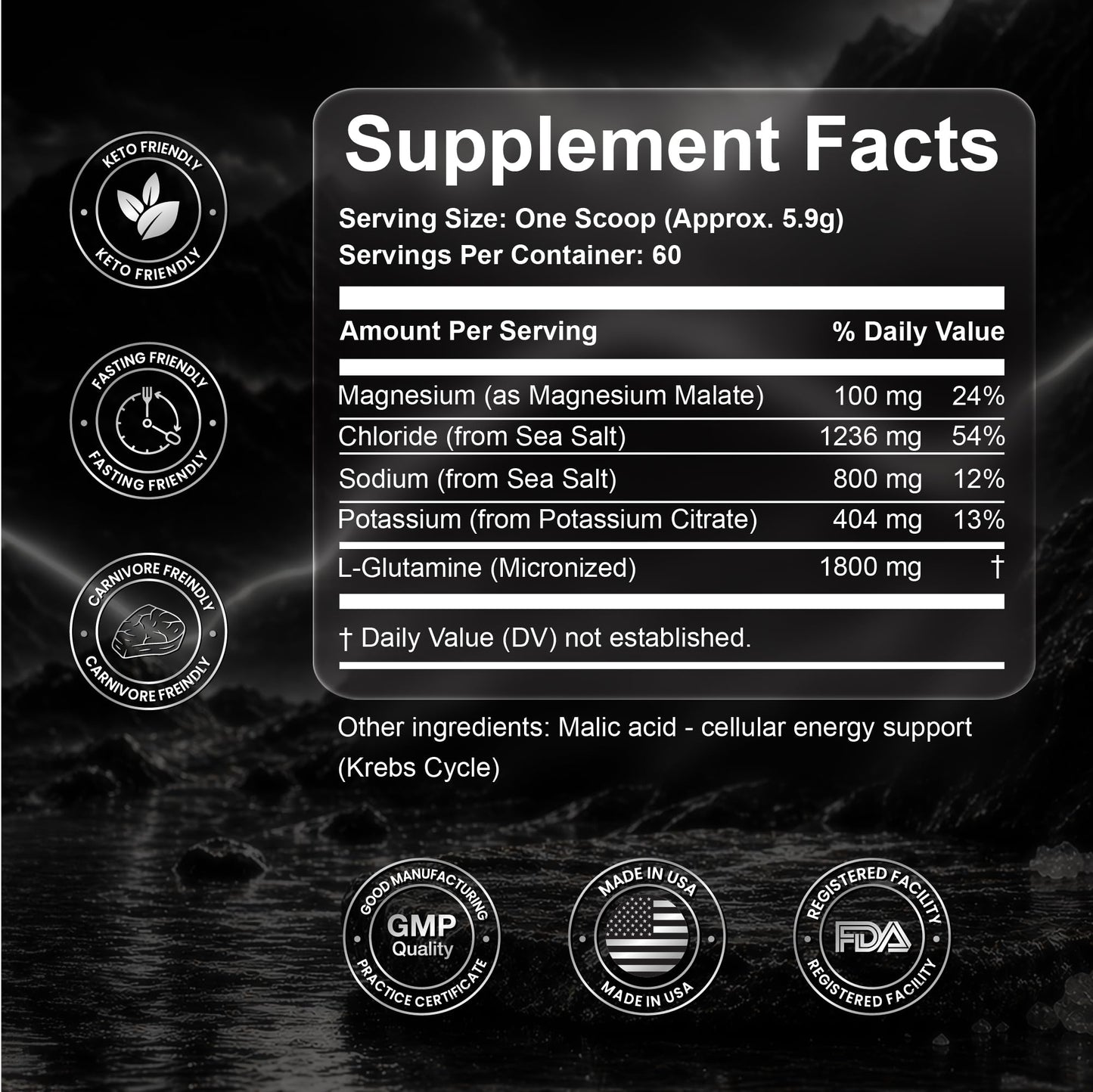 PRIMAL GENETICS CARNOLYTE+ Carnivore Electrolytes Powder 12.53 oz
