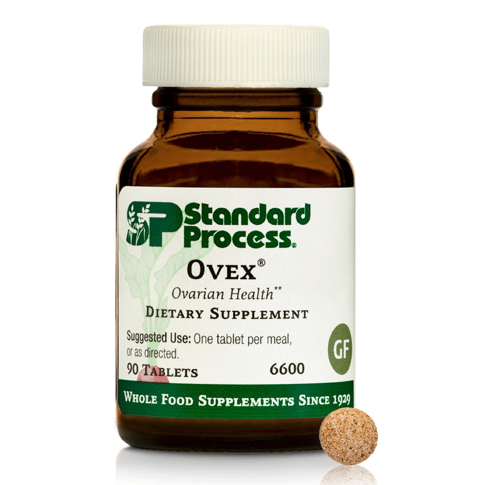 Standard Process Inc. Ovex - Daily Whole Food-Based Health Supplement 90 Tablets