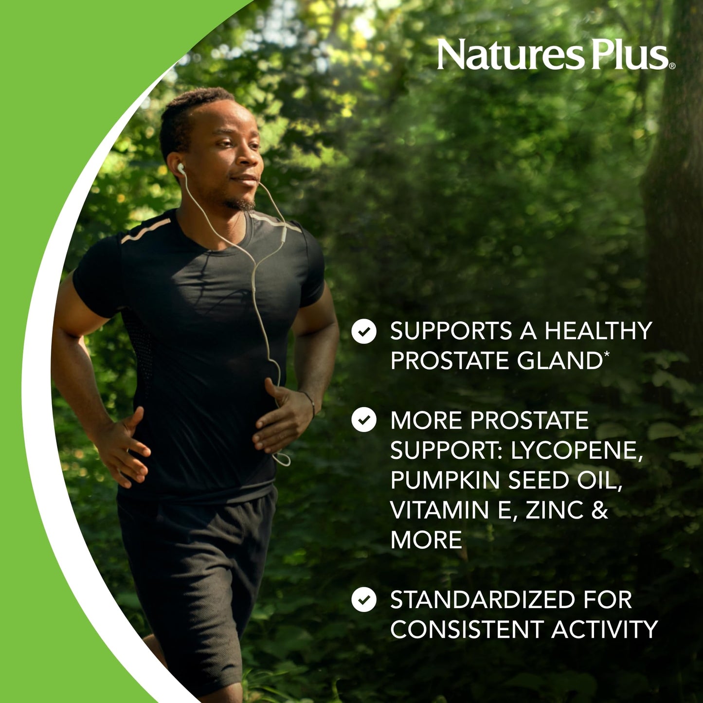 NaturesPlus Herbal Actives ProstActin Tablet 60 Count