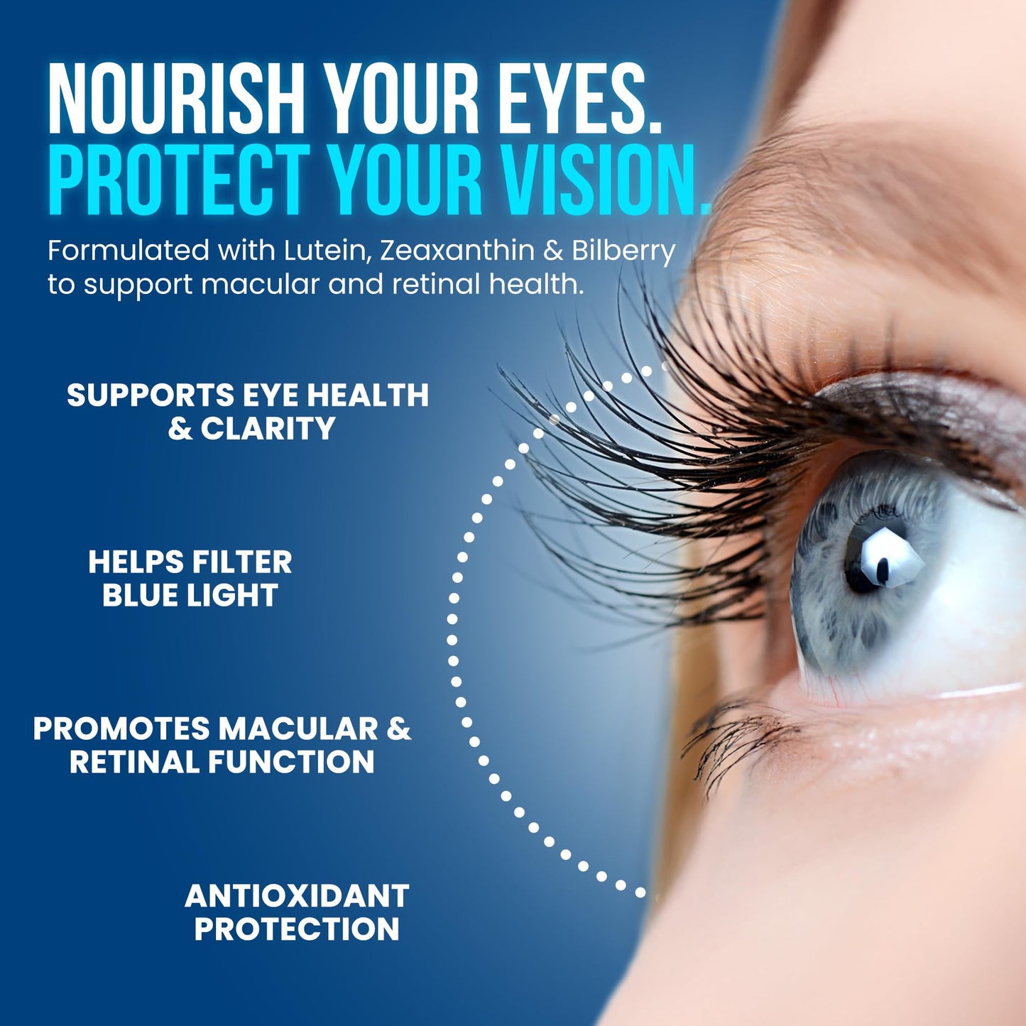 OmniBiotics Vision Clarity Eye Vitamin and Mineral Supplement - 60 Capsules