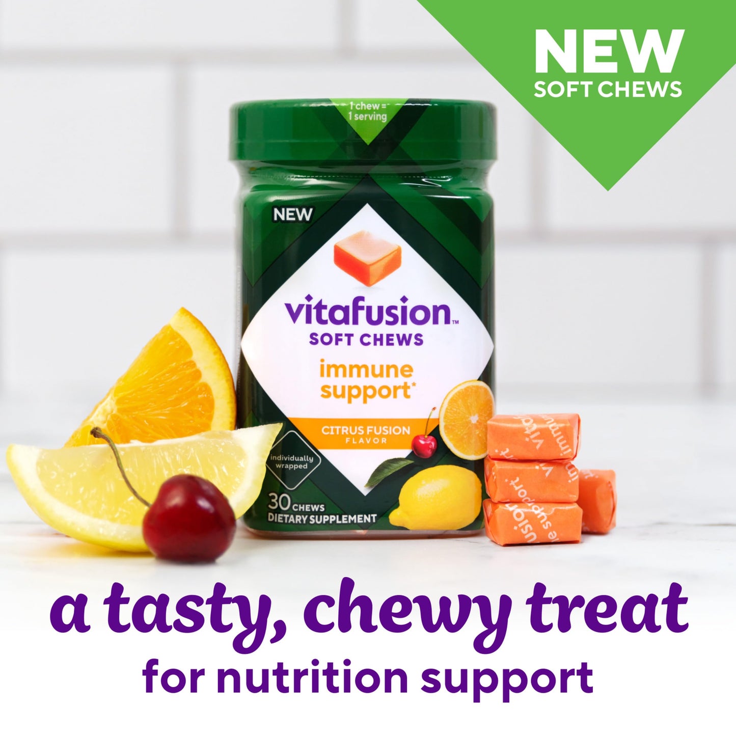 Vitafusion Soft Chews Immune Support Chewable 30 Chews