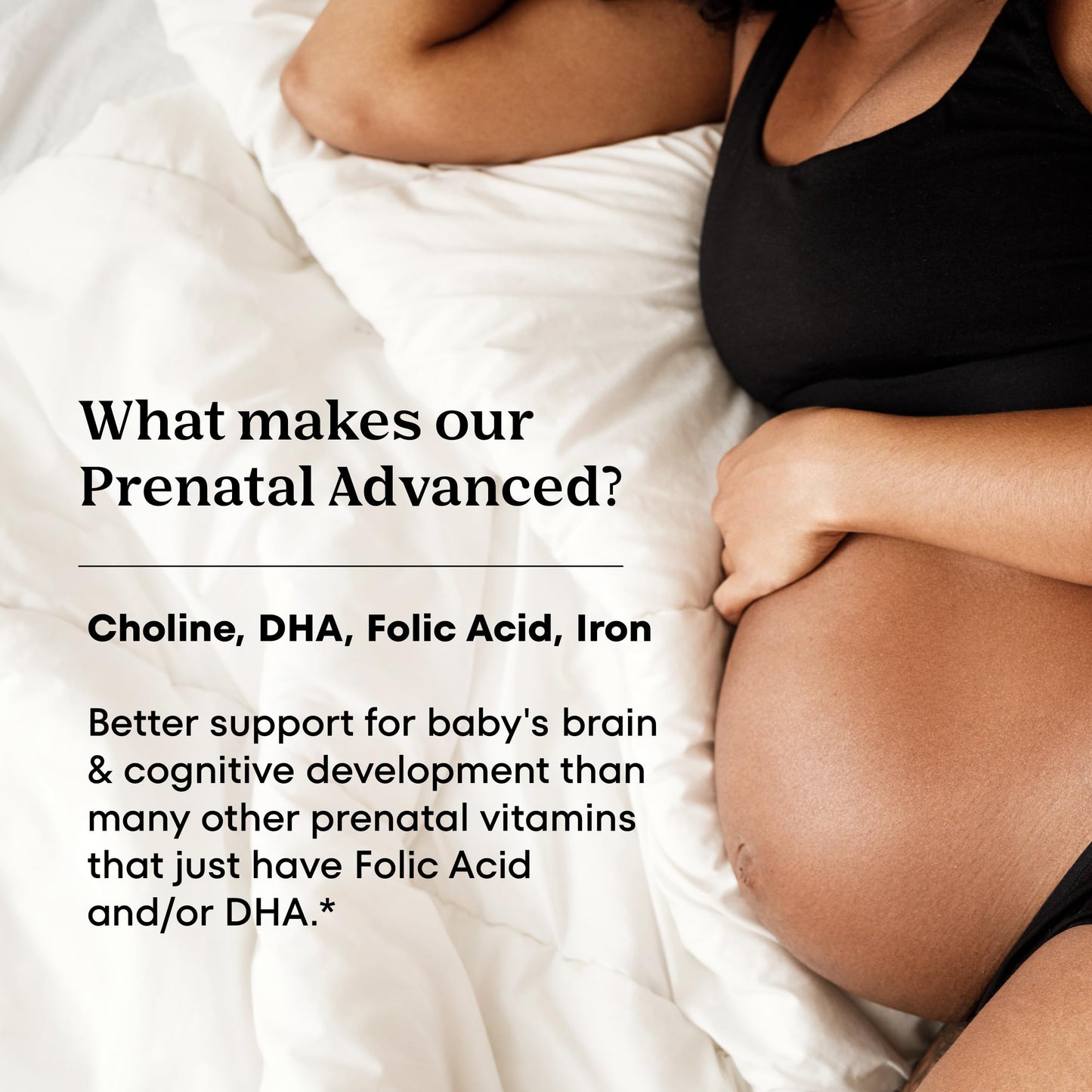 ONE A DAY Prenatal Advanced Prenatal Vitamins with Folic Acid, Choline, DHA & Iron, Gel, Tablet, 60 Count