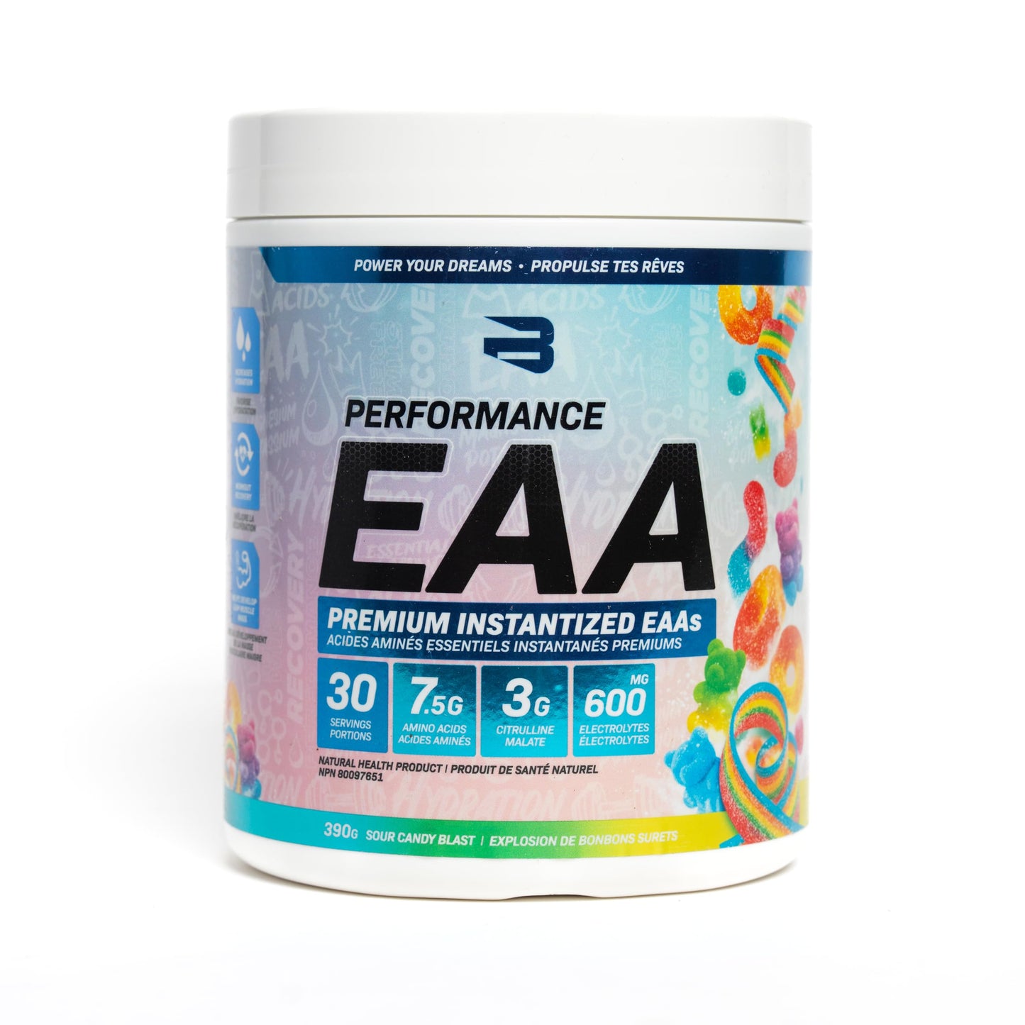 Believe Supplements Performance EAA Powder 13.76 oz