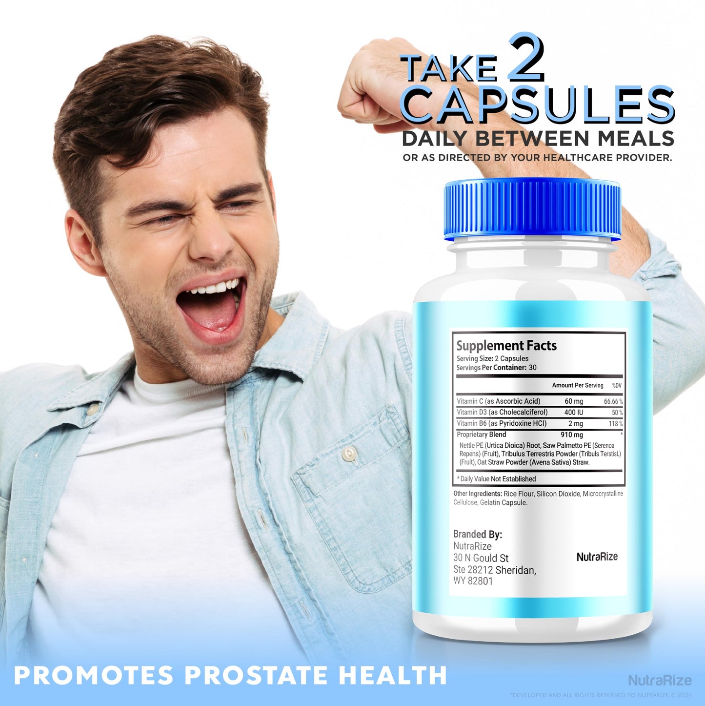 NutraRize Uromexil Capsules 120 Capsules