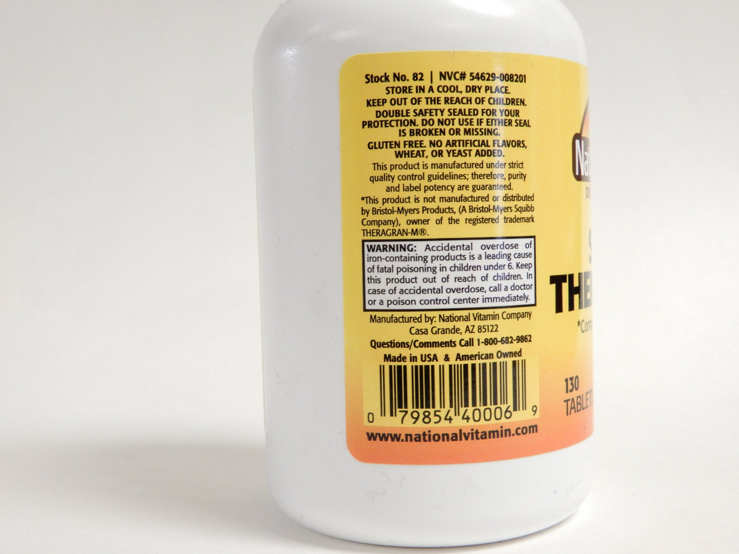 Nature's Blend NAT B Super THERA Vite M Tablet, 1 Tablet