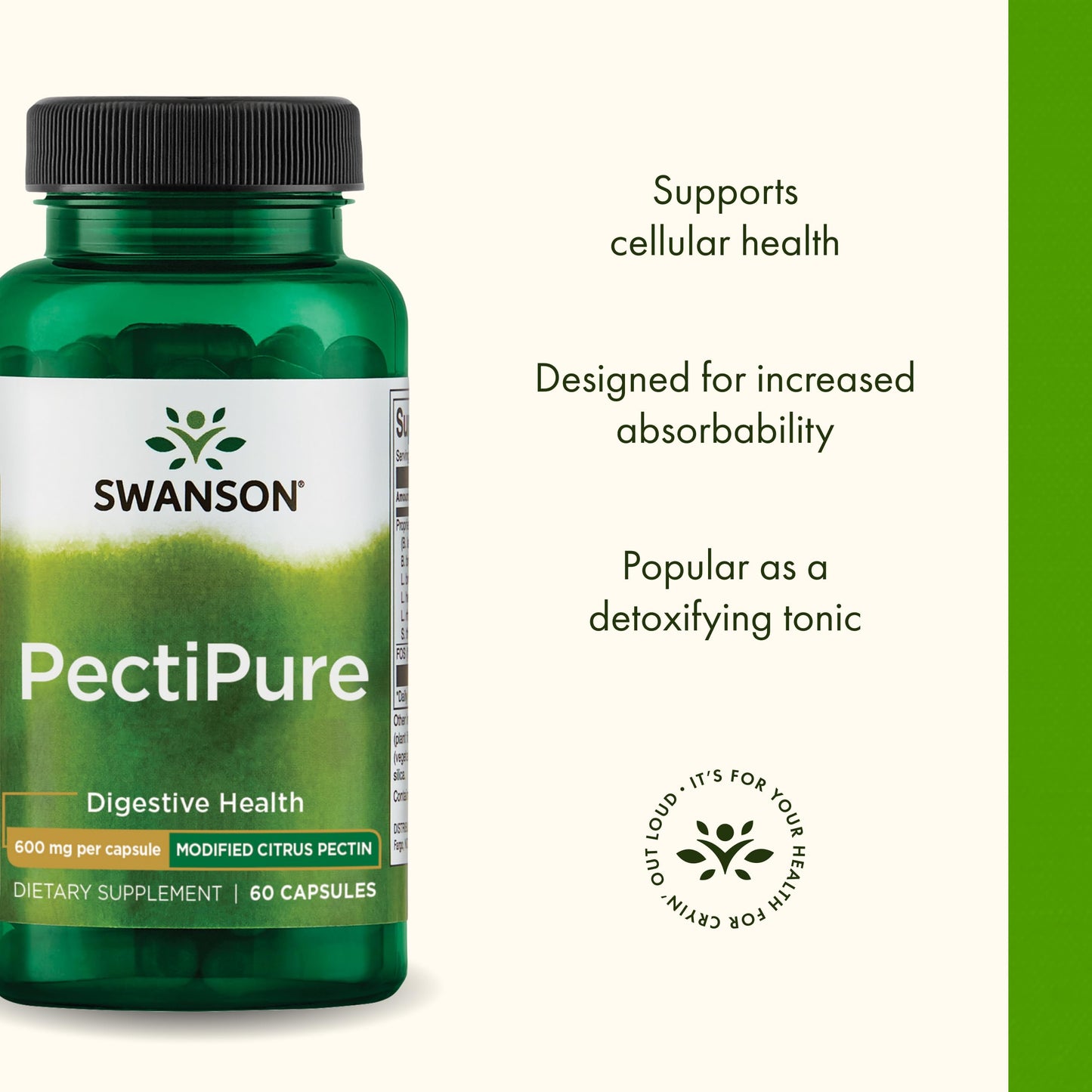 Swanson PectiPure Modified Citrus Pectin Capsules 120