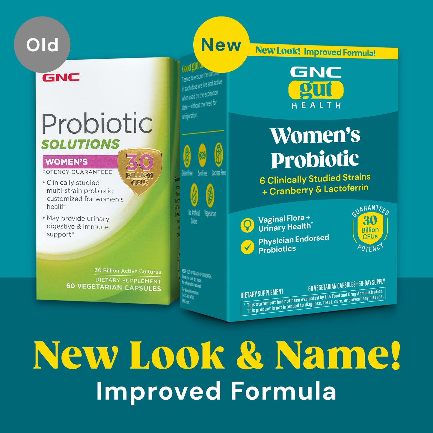 GNC Probiotic Solutions Women's Capsule 60 Count