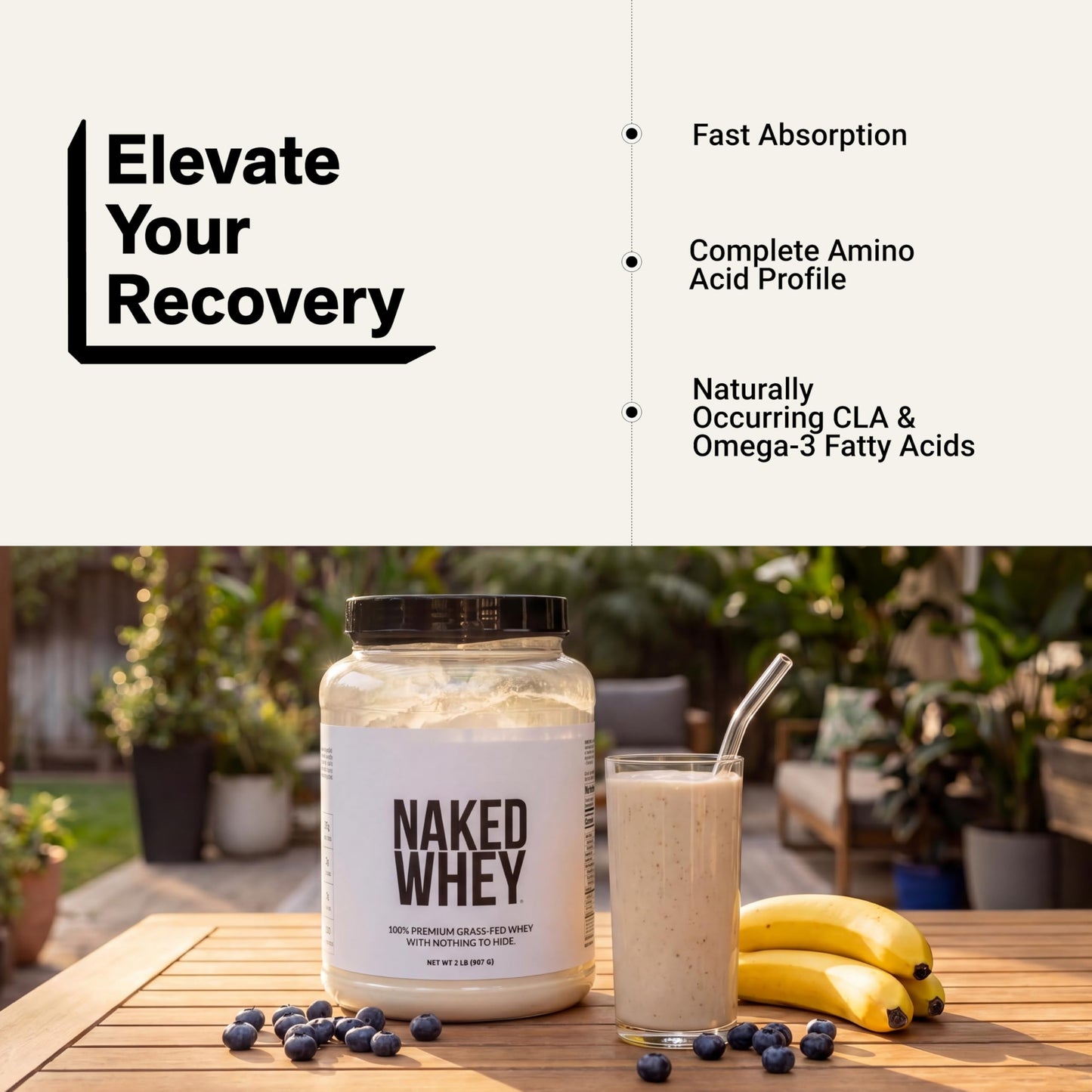NAKED Whey Protein Powder 32