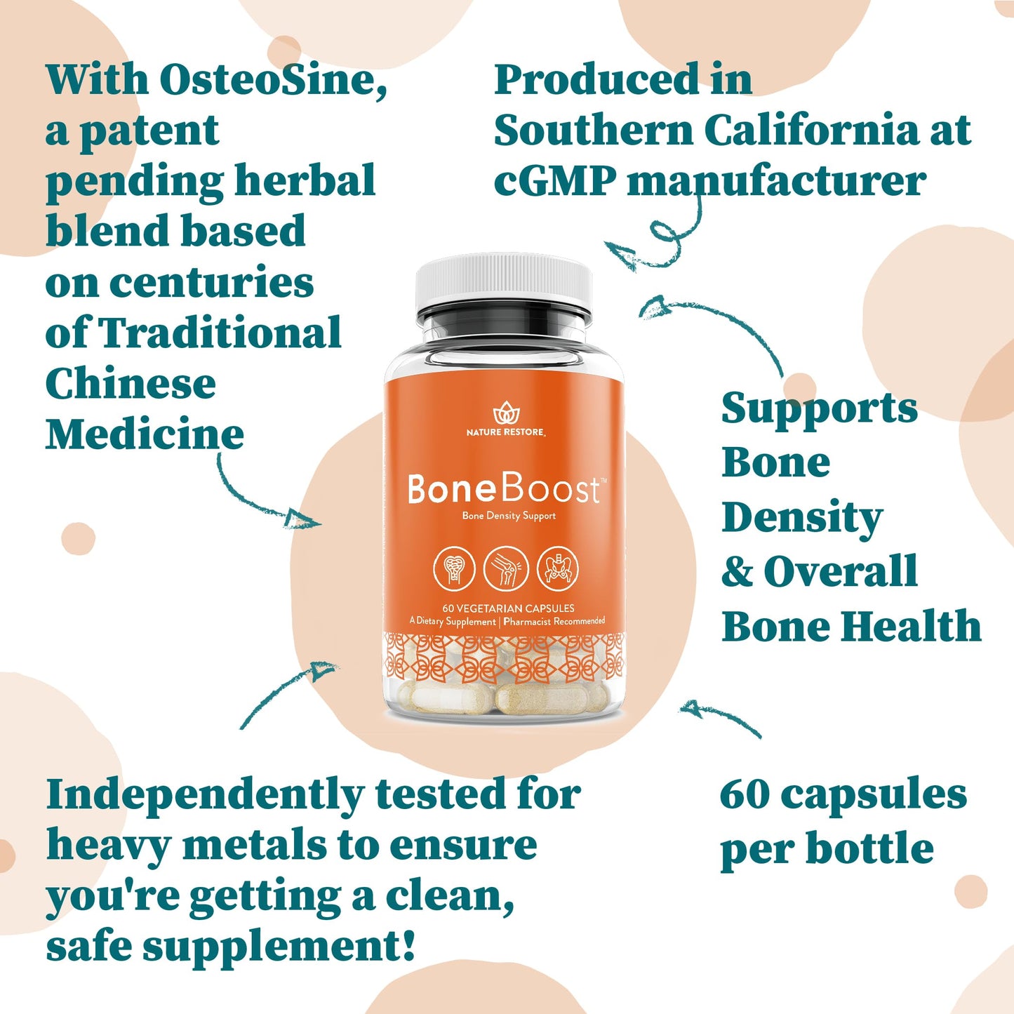 Nature Restore BoneBoost Capsule 90 Count