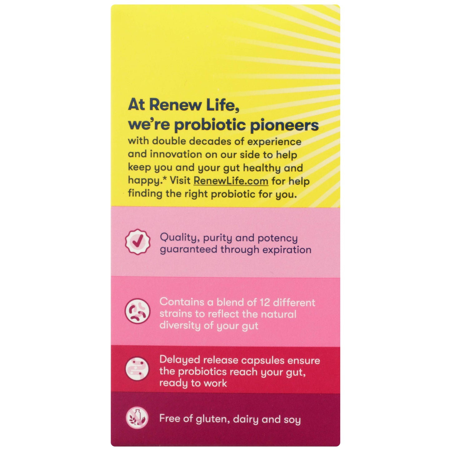 Renew Life Women's Probiotic Tablets, 60 Count