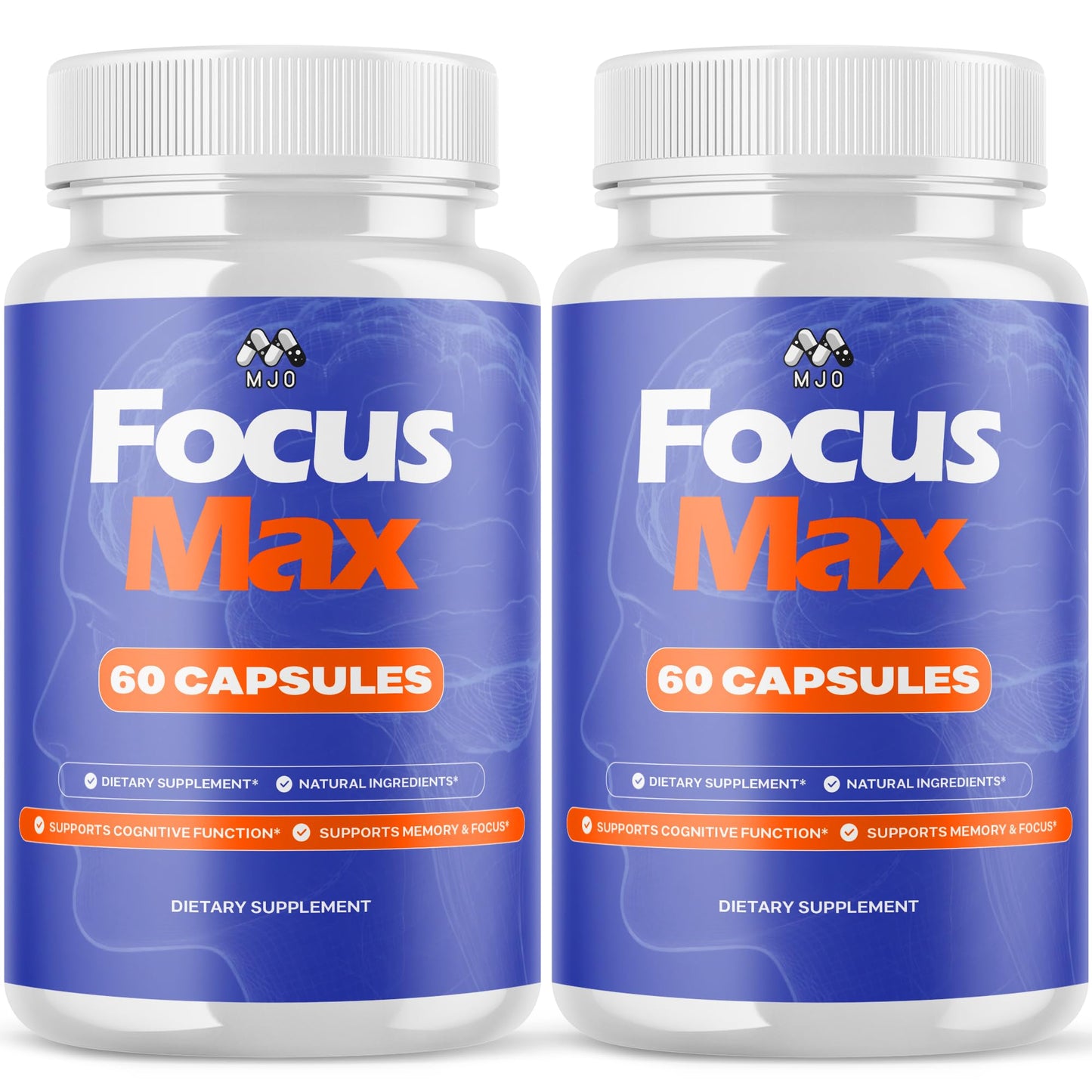 MJO Focus Max Capsules, 120 Count