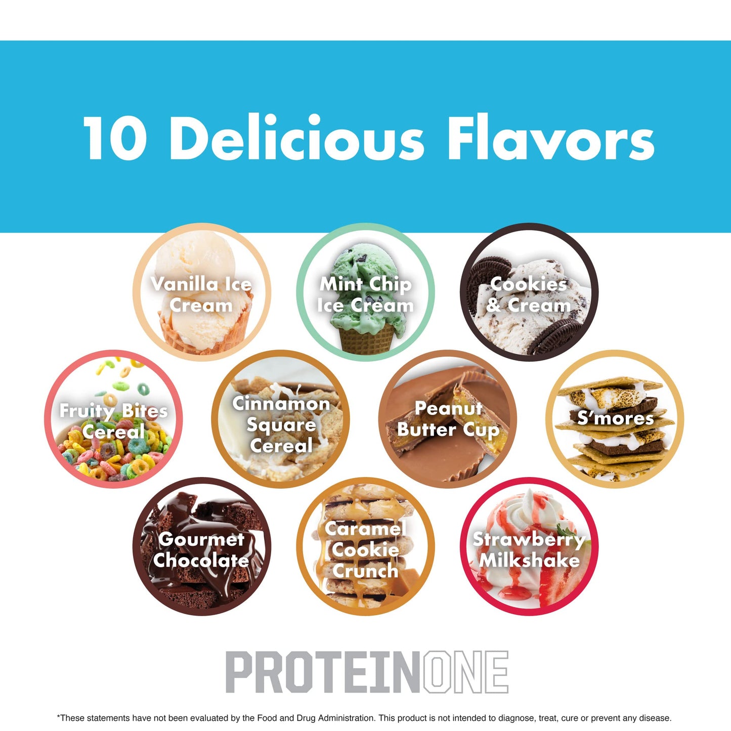 NutraOne ProteinOne Caramel Cookie Crunch Protein Powder, 32 Servings