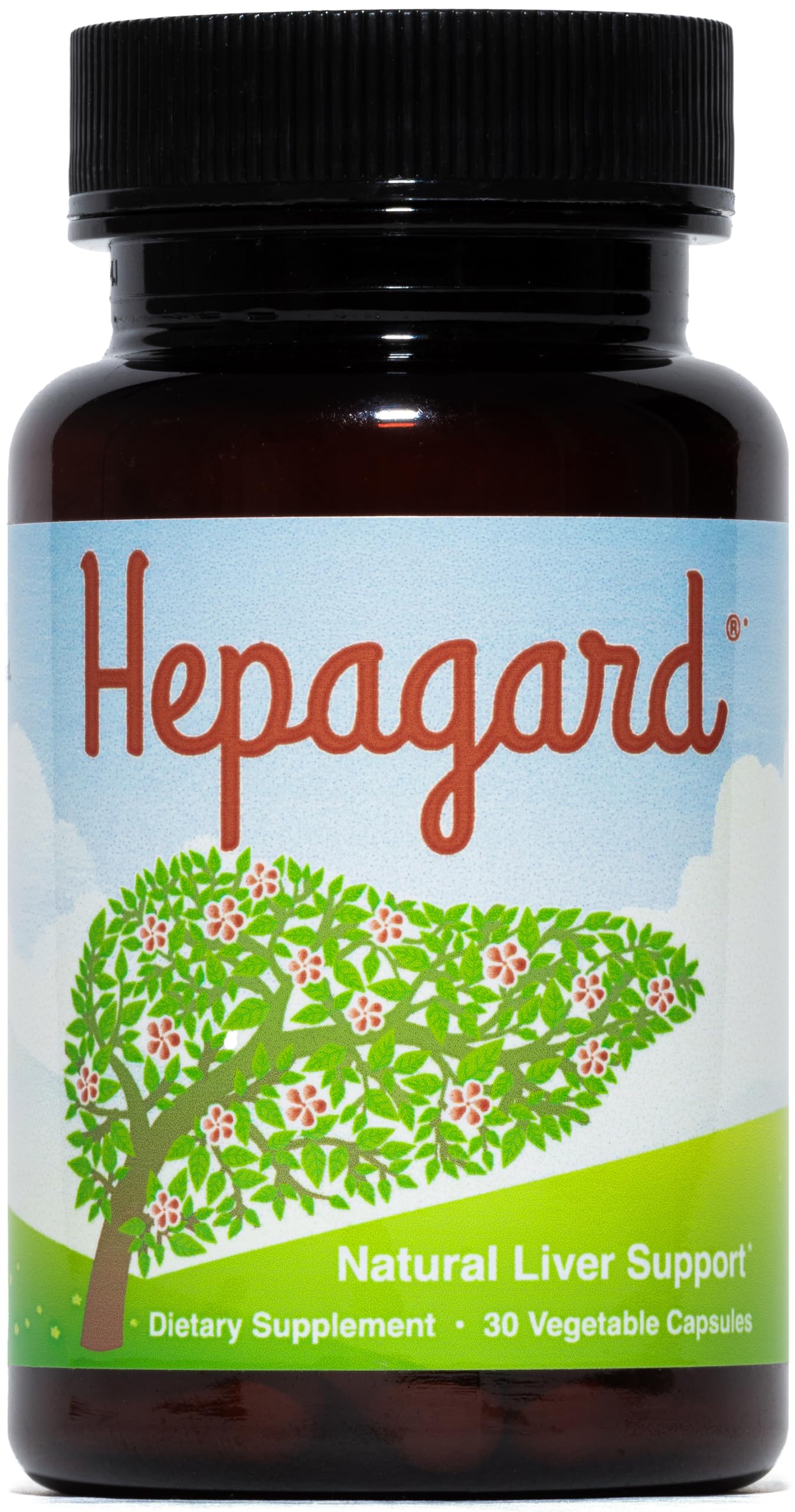 Hepagard Natural Liver Support Supplement with N-Acetyl Cysteine (NAC), 30 Capsules