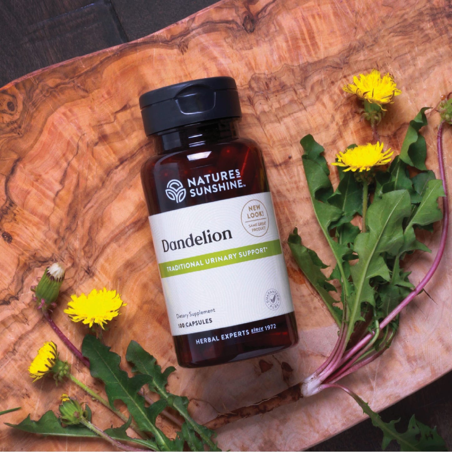 Nature's Sunshine Dandelion Capsules, 100 Count