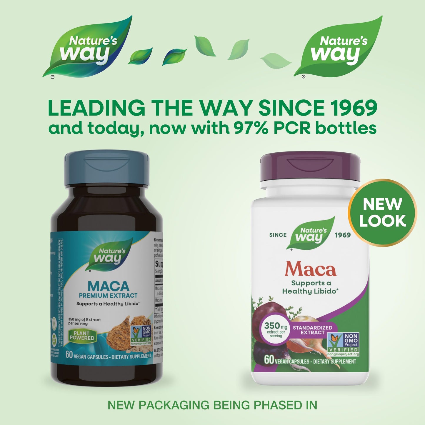 Nature's Way Maca Standardized Extract Capsules, 60