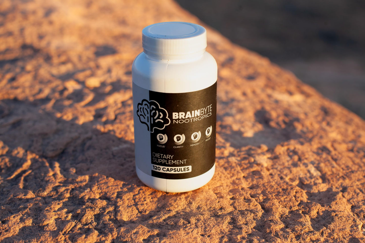 BrainByte Nootropics All-in-One Nootropic Supplement for Men & Women Capsule 120 Count