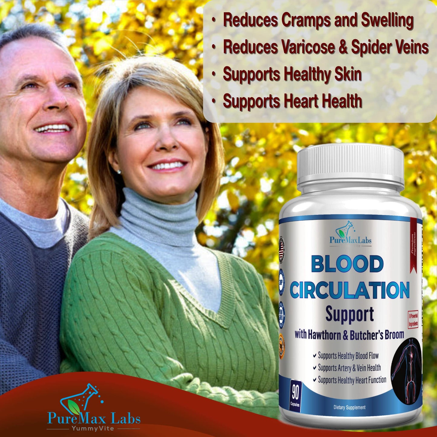 YUMMYVITE Blood Circulation Supplement Capsule 90