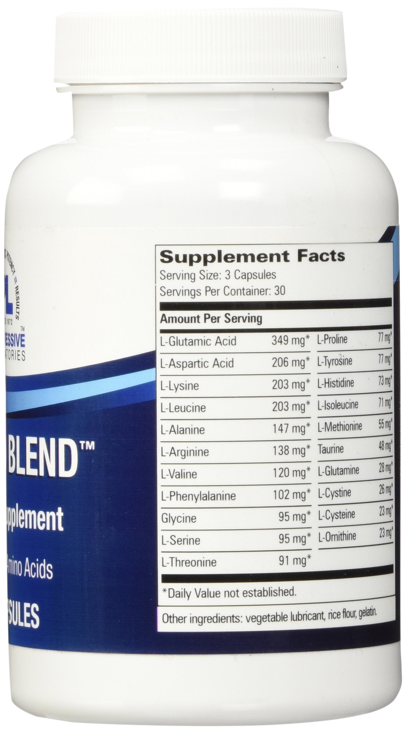 Progressive Laboratories Amino Blend Supplement Capsule 90 Count
