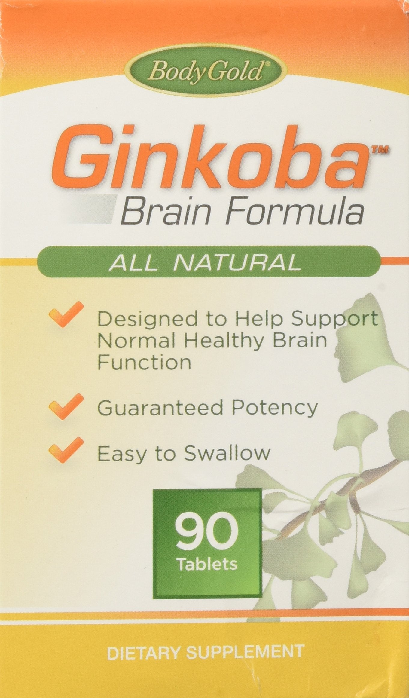 Pharmaton Natural Health Products Ginkoba Memory Tablets 90