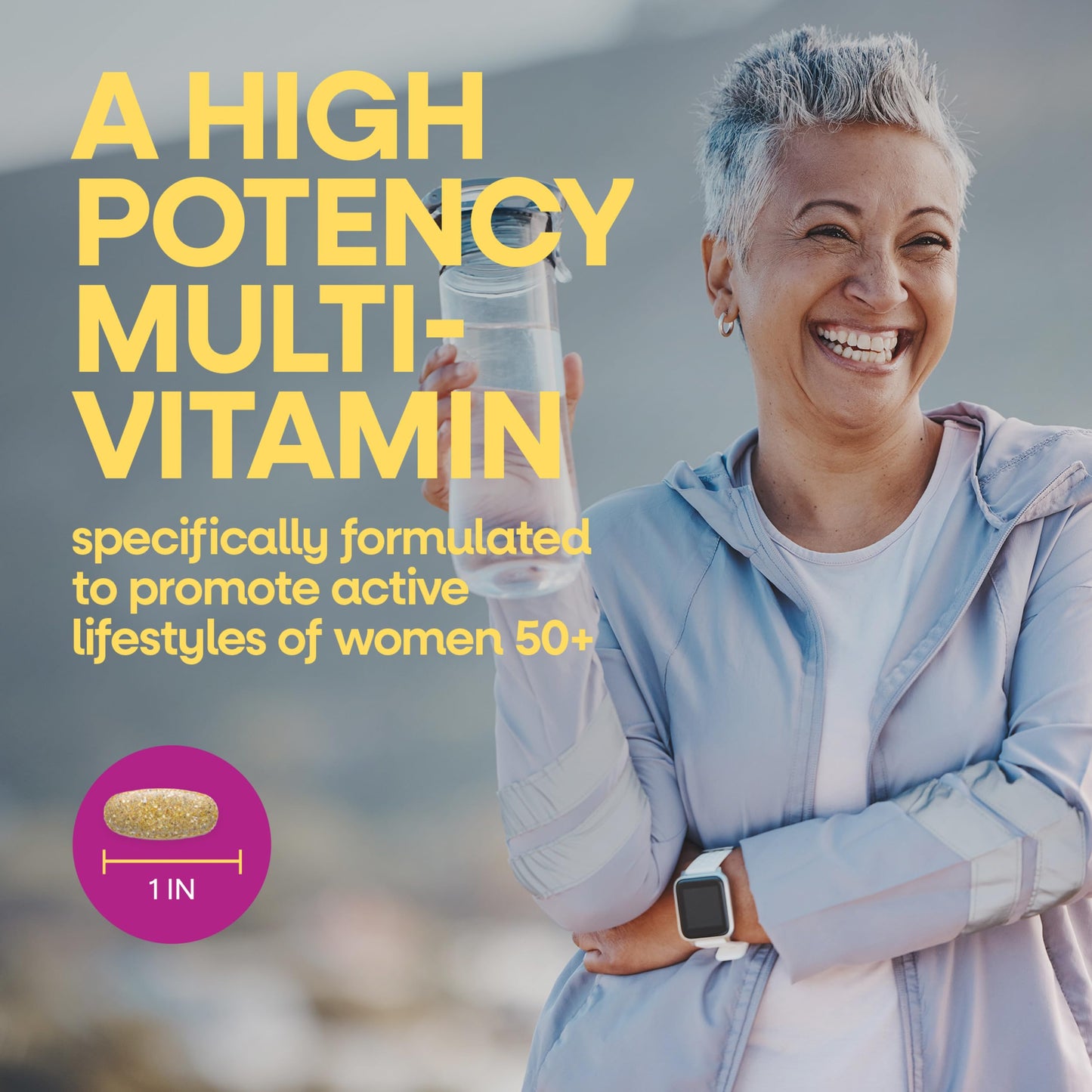 Nature's Way Alive! Ultra Potency Multivitamin for Women 50 Plus Tablets, 180 Count
