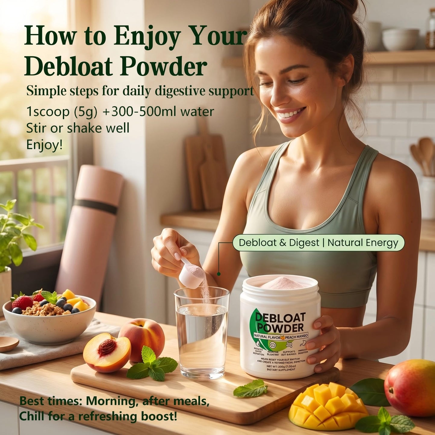 Sentk Debloat Powder 1 oz