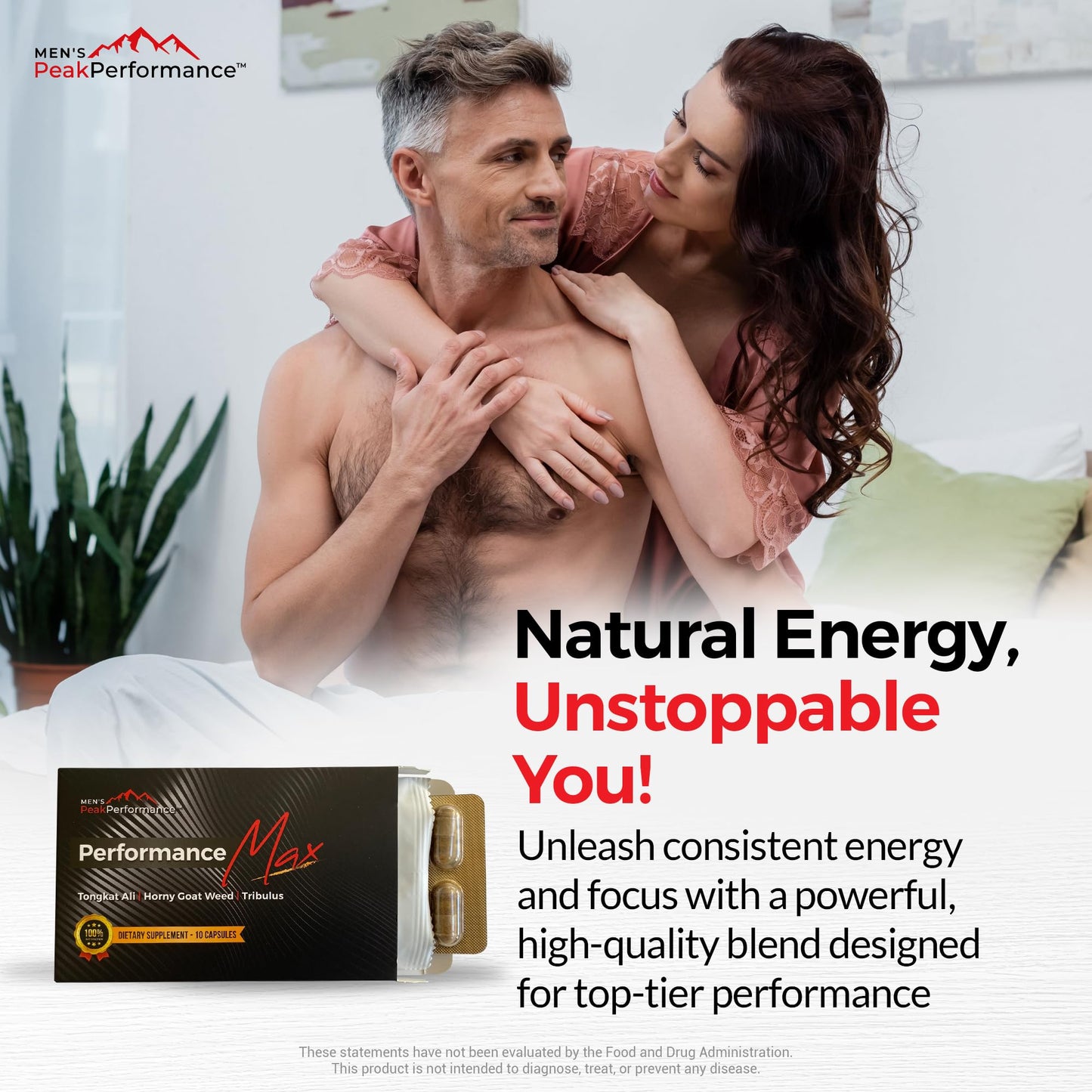 MEN'S PeakPerformance Masculinity Maximiser Capsule, 10 Capsules