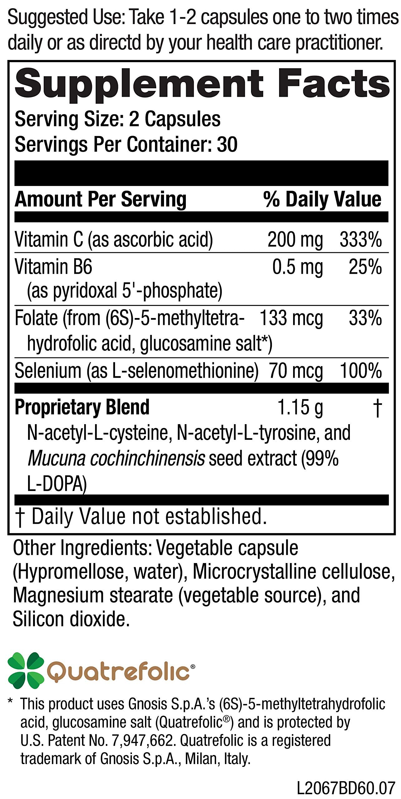 NeuroScience Balance D Capsule, 60 Count