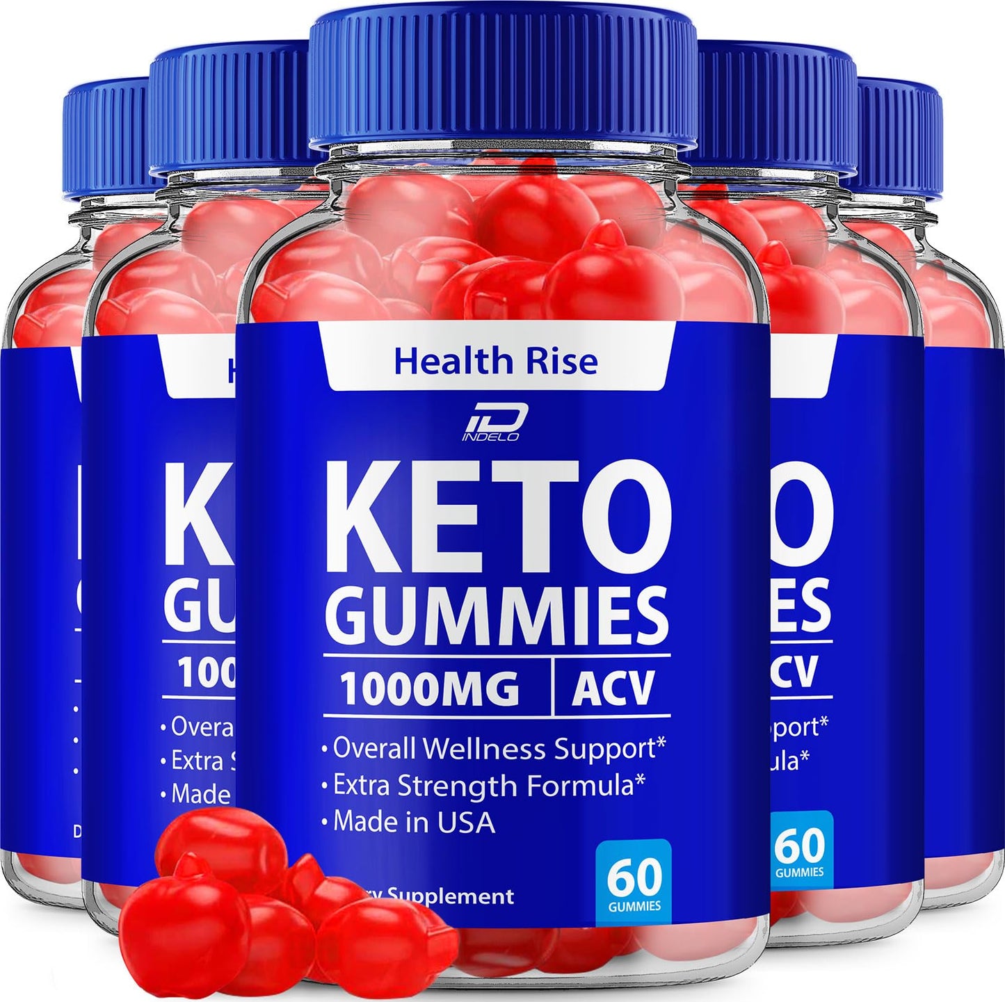 Indelo Health Rise ACV Gummies 300 Gummies