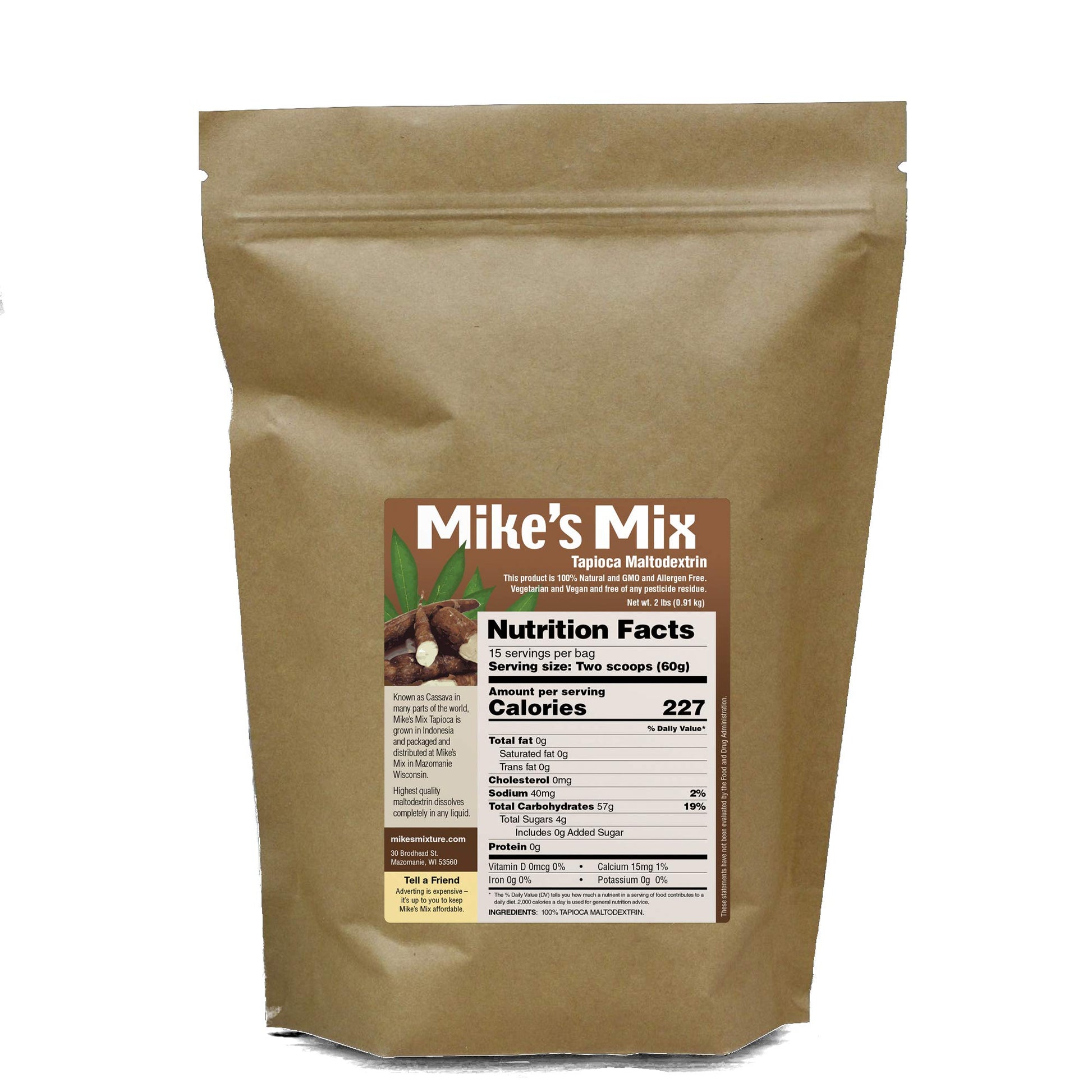 Mike's Mix Tapioca Maltodextrin Powder 32 oz