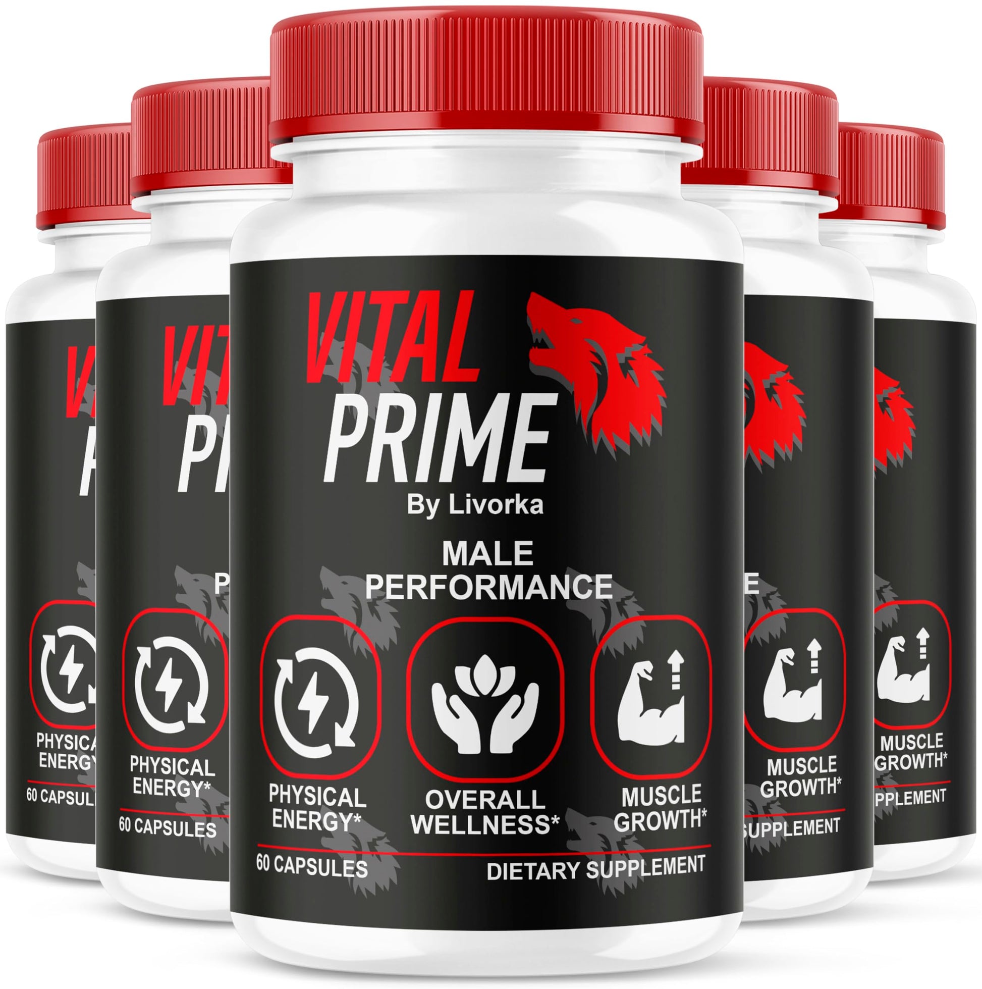 LIVORKA Vital Prime for Men Capsules, 300 Capsules