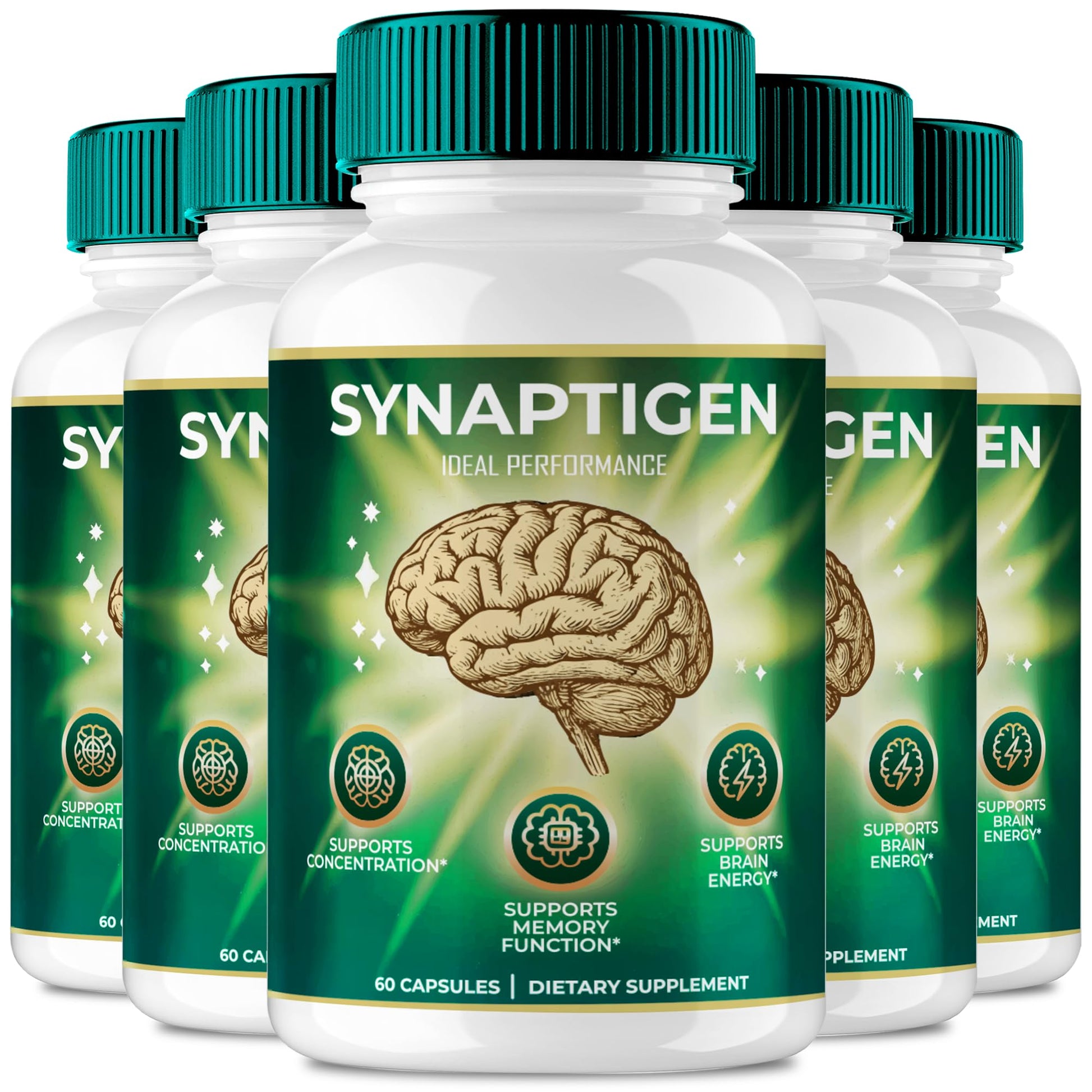 IDEAL PERFORMANCE Synaptigen Brain and Memory Supplement Capsules 300