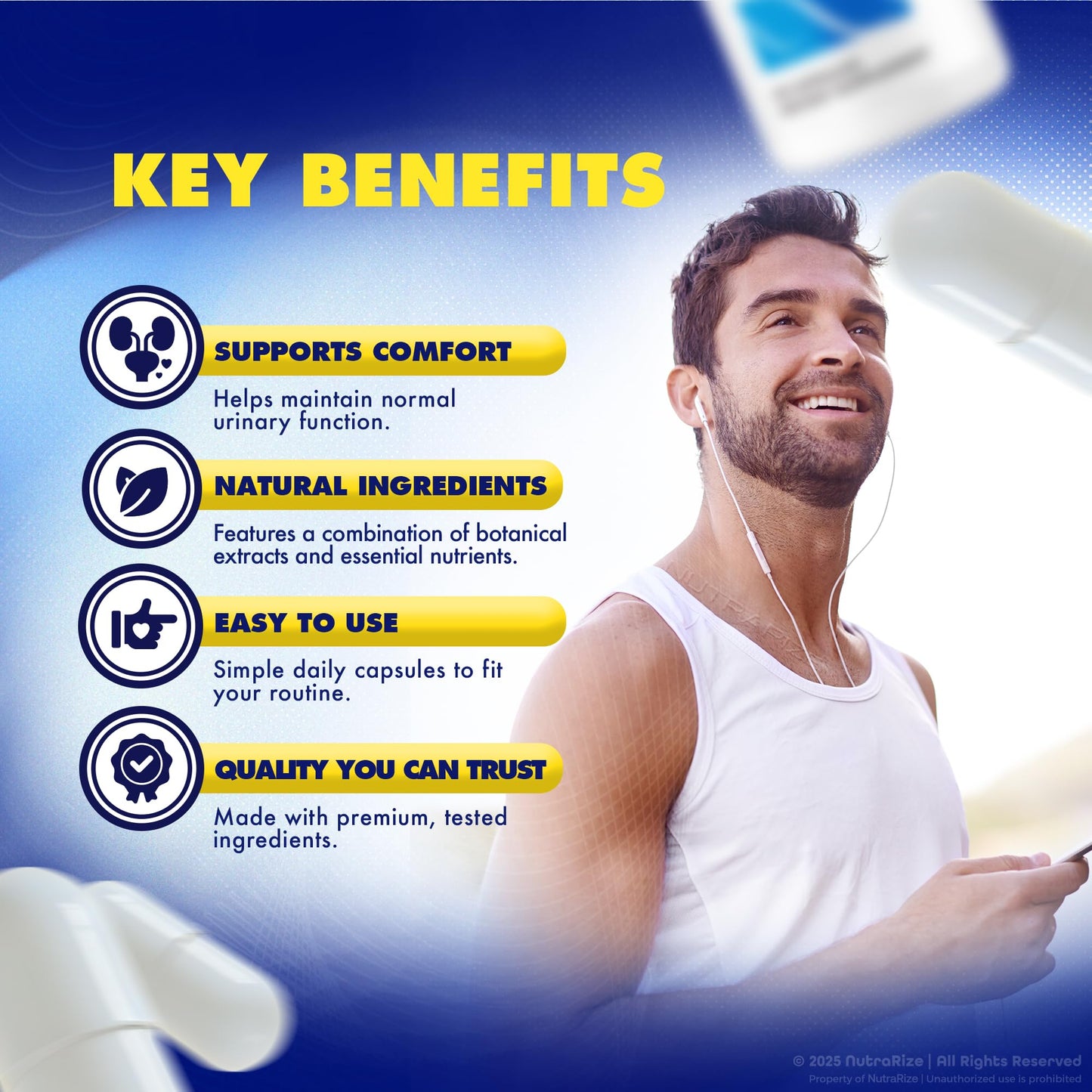 NutraRize NightDry Capsules, 120 Capsules