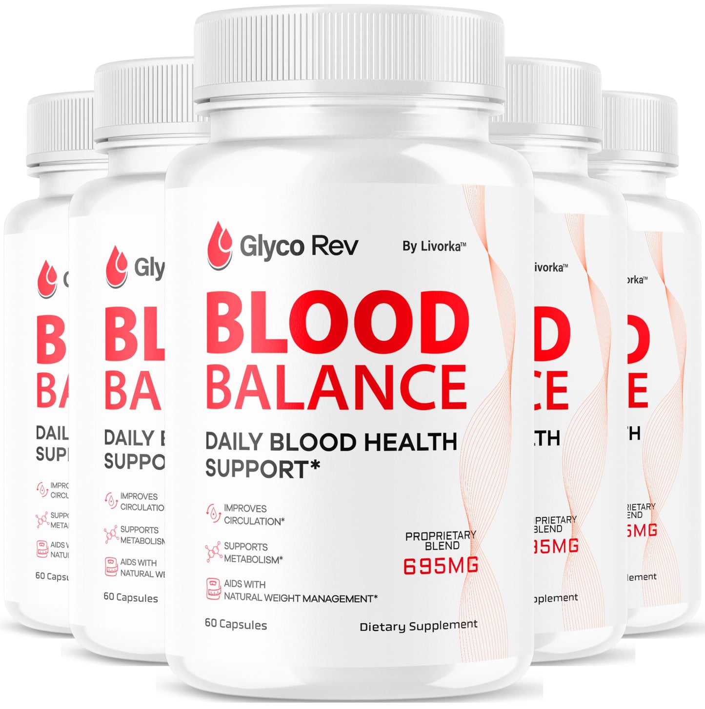 LIVORKA Glyco Rev Capsules 300 Capsules
