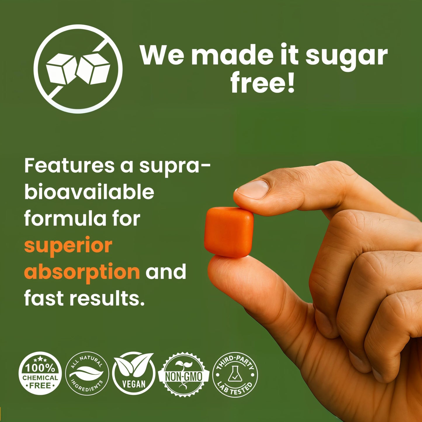 BIOFLARE Turmeric Lozenges Self-Dissolving 10 Count