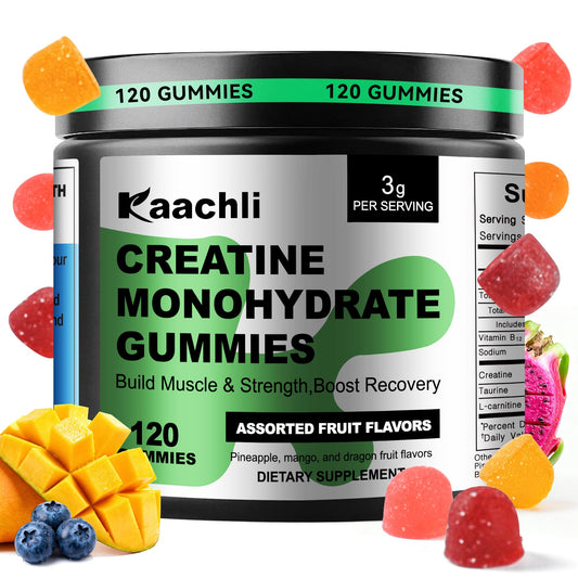 KAACHLI Creatine Monohydrate Gummies 120 Count