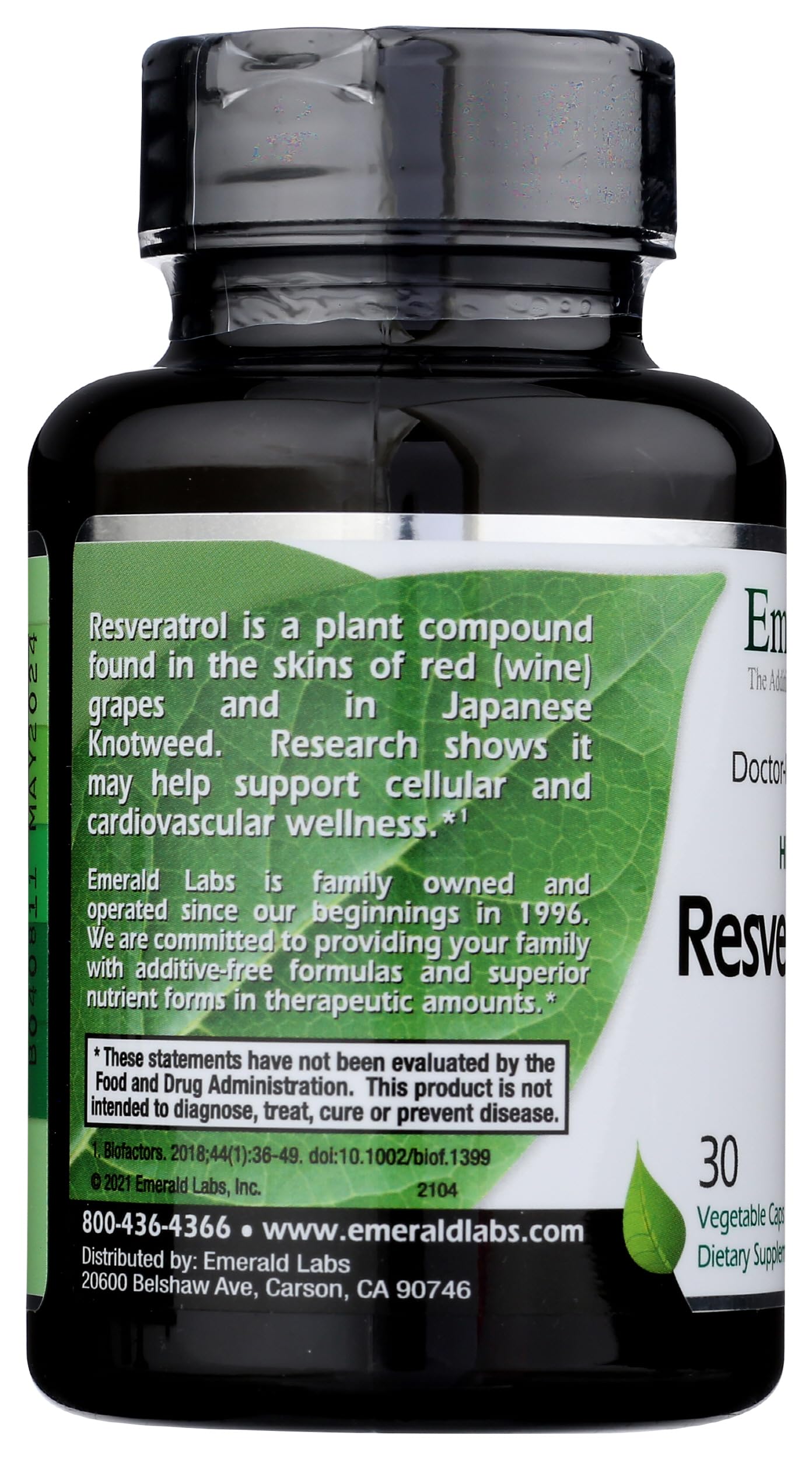 Fruitrients Resveratrol Capsules 30