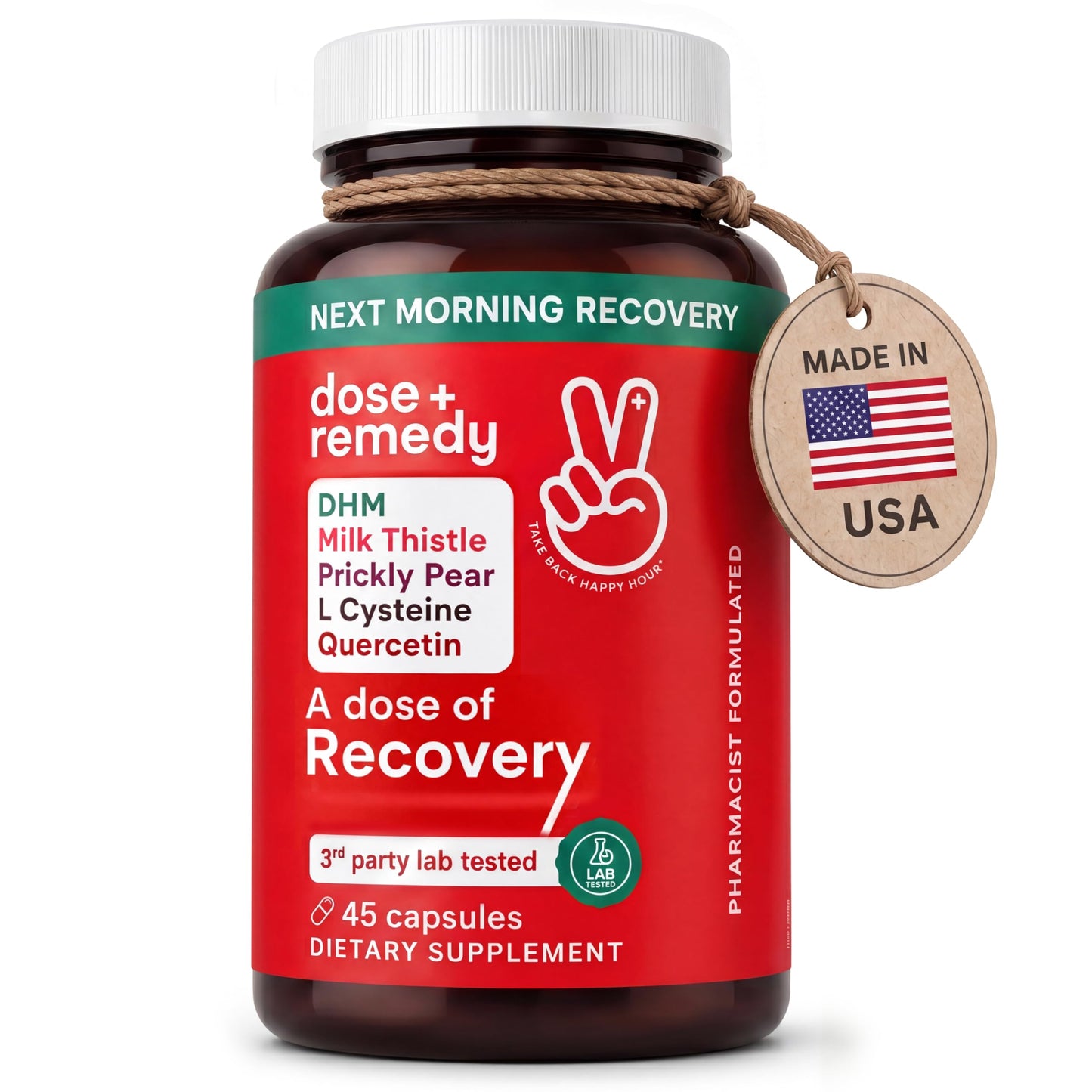 dose + remedy A dose of Recovery 45 Capsules