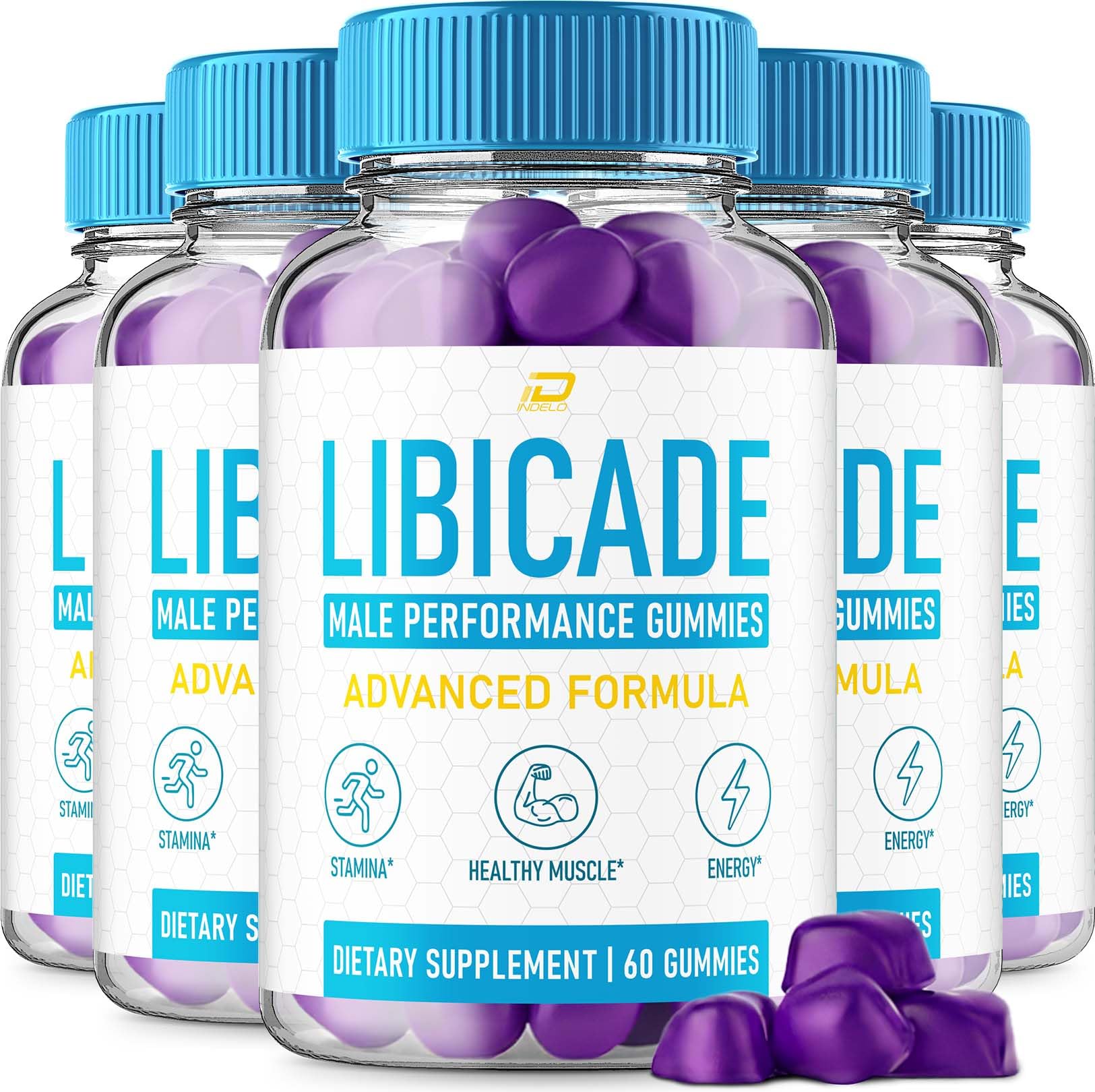 Indelo Libicade Multivitamin Gummies 300 Gummies