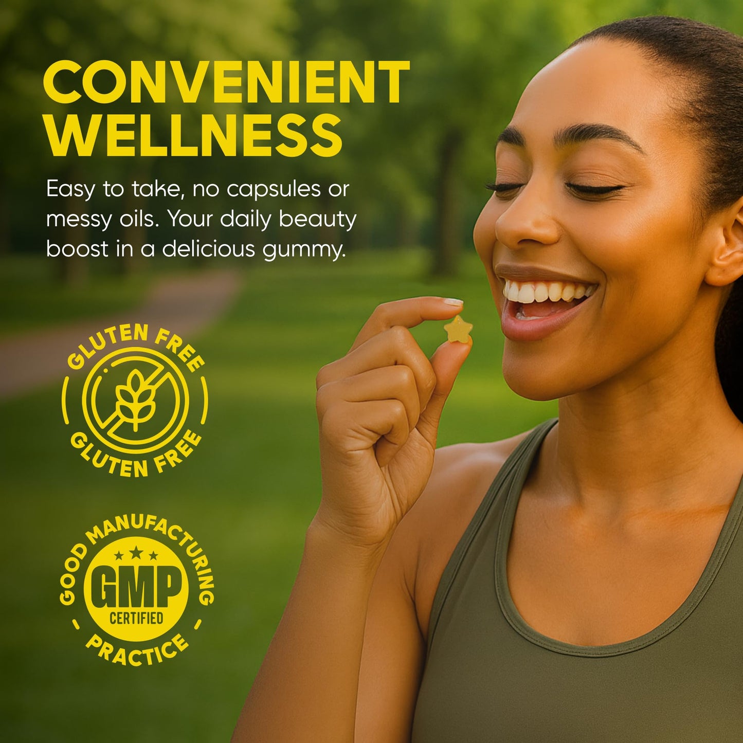 Vitastars Black Seed Oil & Honey Gummies with Black Cumin Seed Oil, Vitamin C, Turmeric & Biotin, Immune Support, 60 Gummies