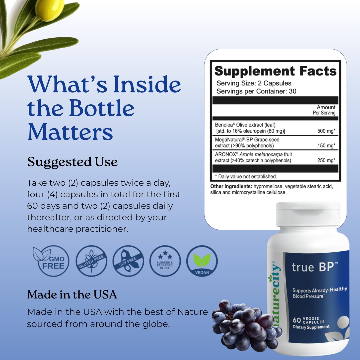 NatureCity True-BP Capsules 60 Capsules