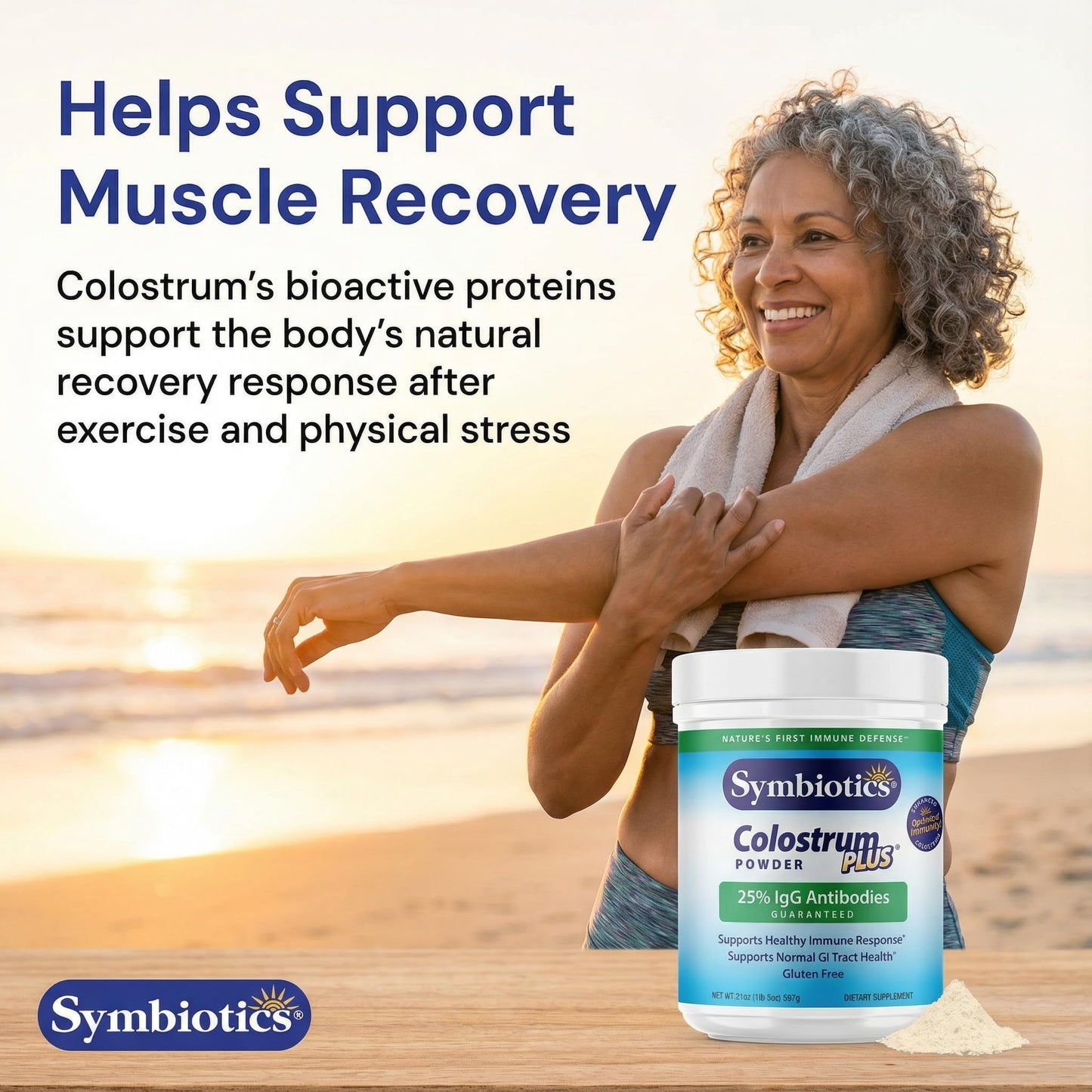 Symbiotics Colostrum Plus Powder 2.25 oz
